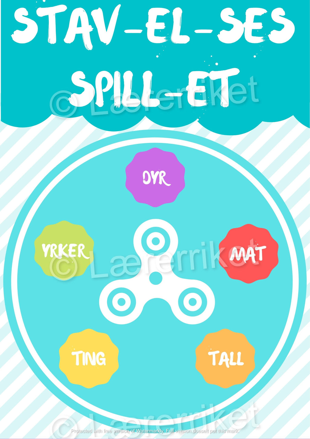 Stavelsesspill