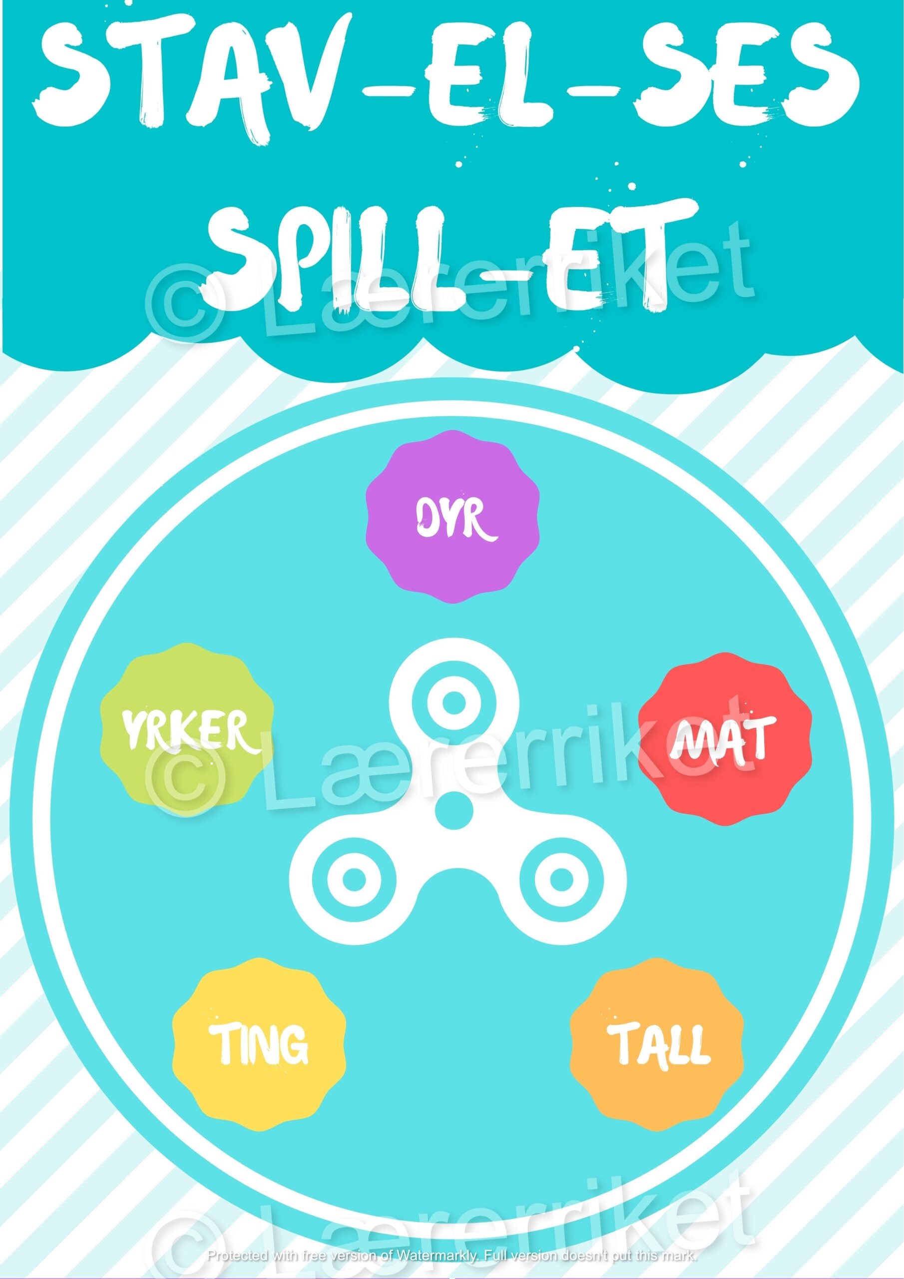Stavelsesspill