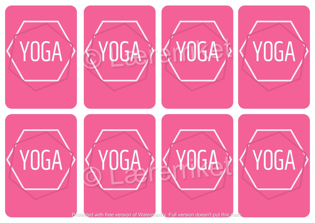 Yoga-kort