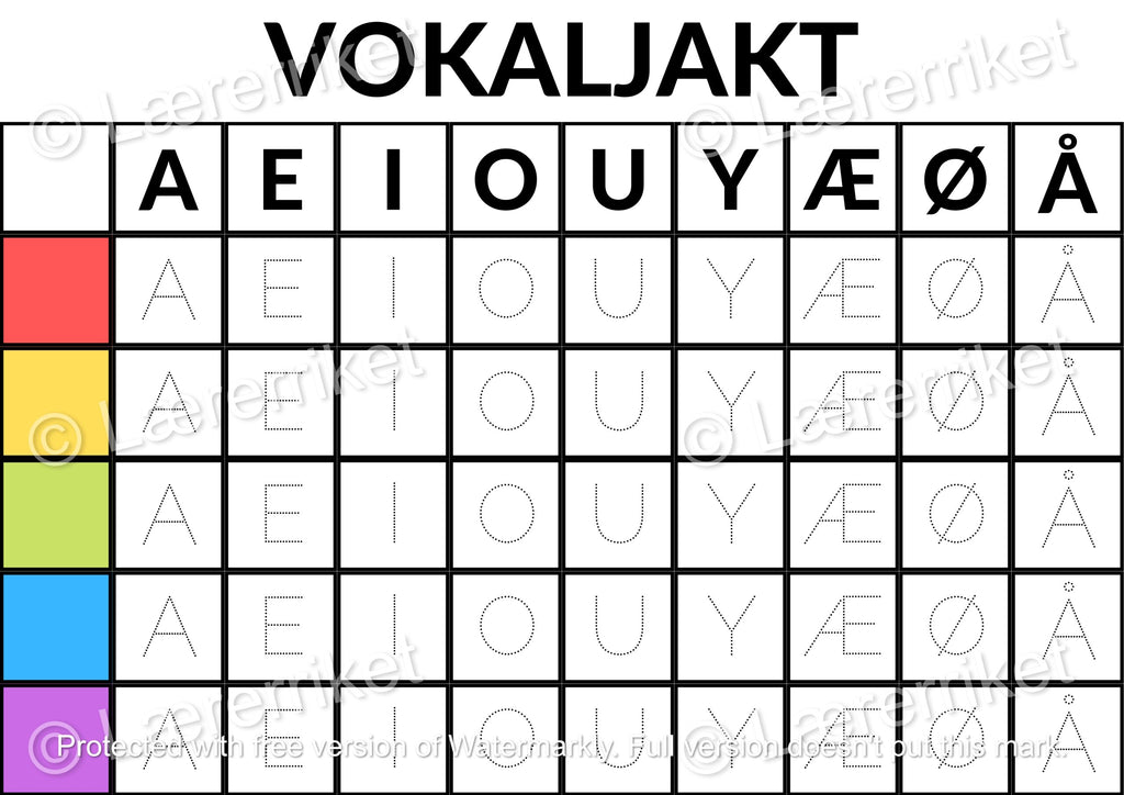 Vokaljakt - aktiv undervisning