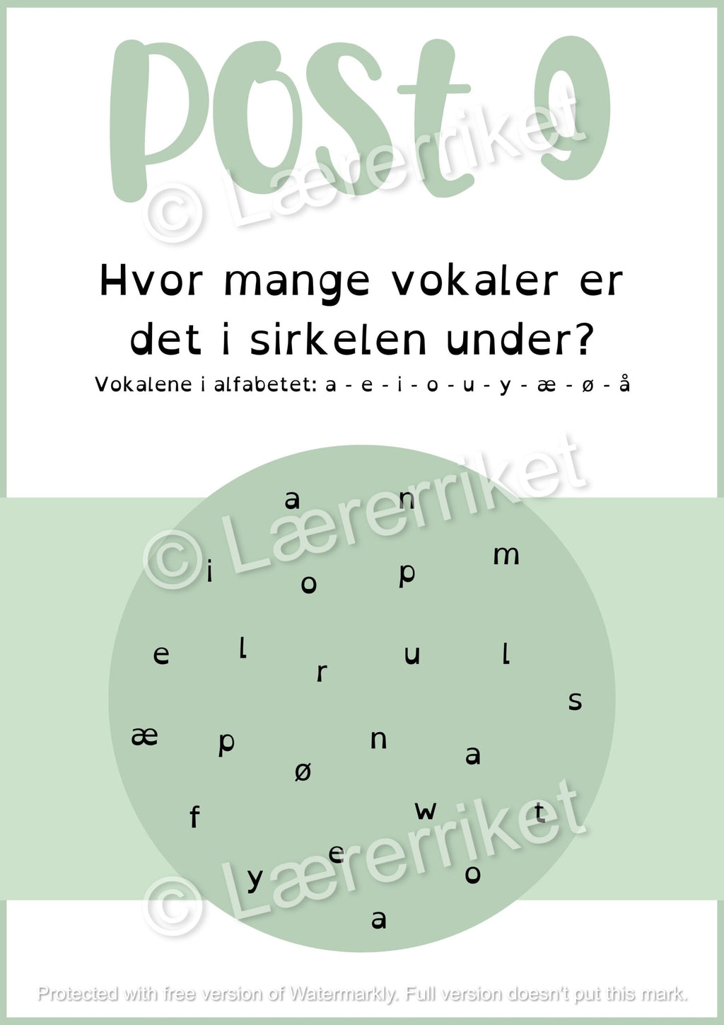 Sommer-rebus 1.-2. trinn