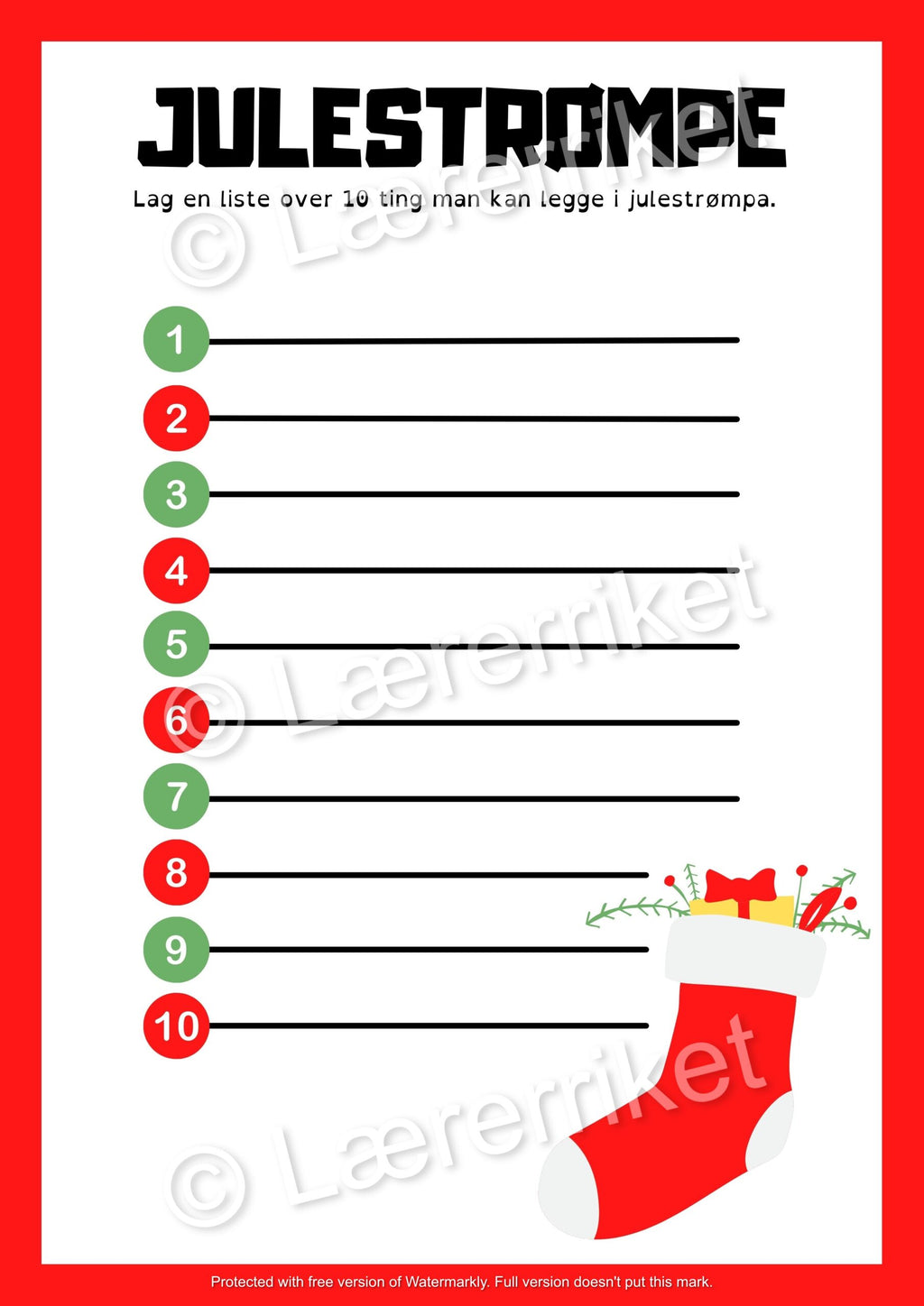 Stort julehefte for 1.-.7. trinn