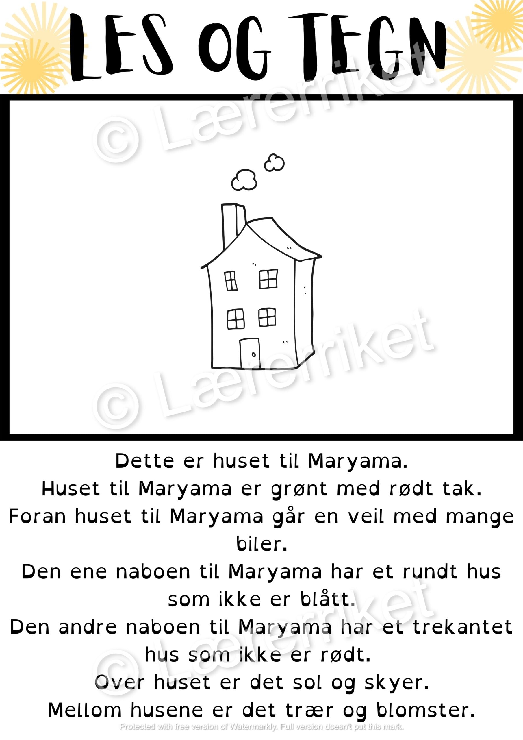 Les og tegn - Små bokstaver
