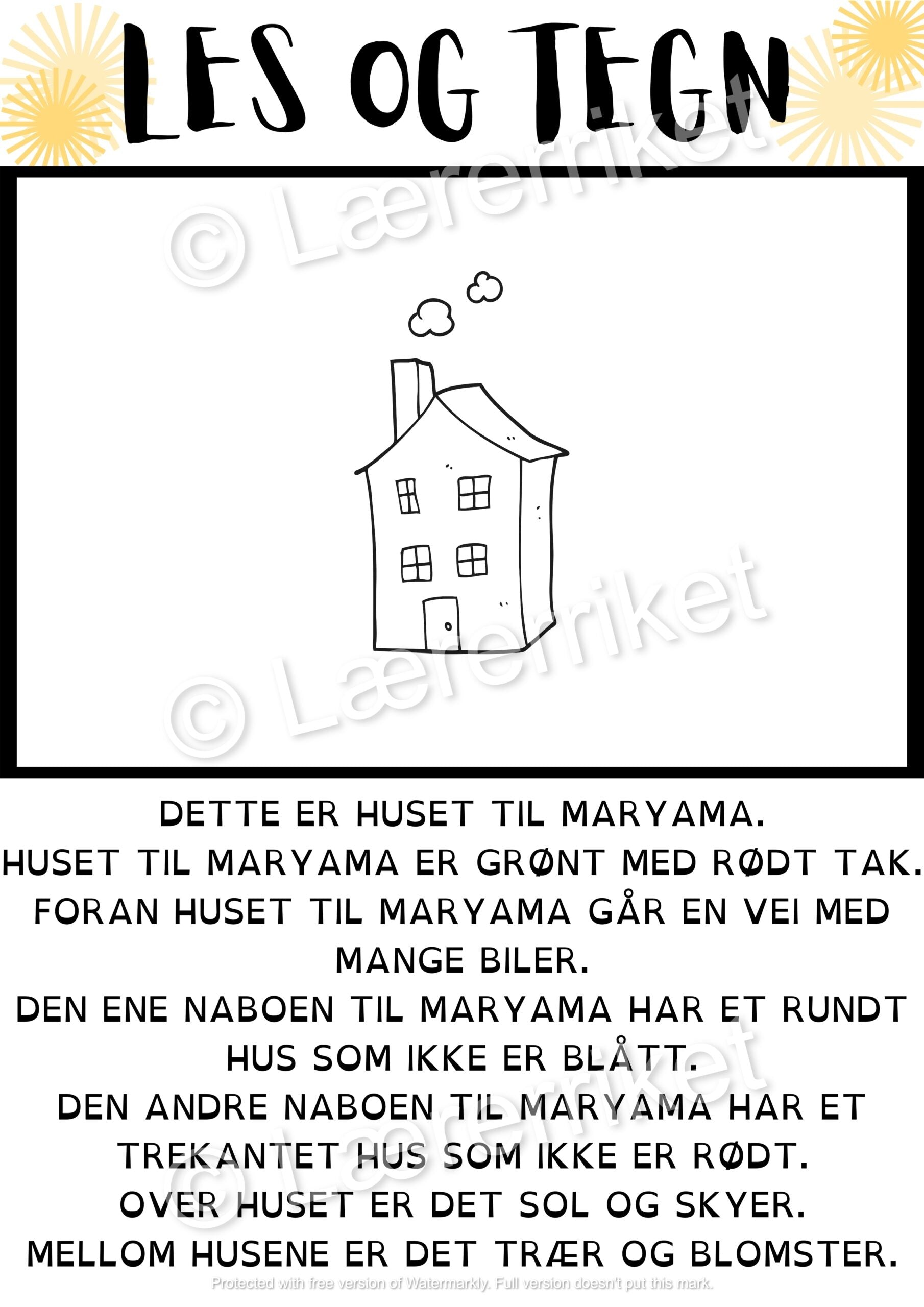 Les og tegn - Store bokstaver