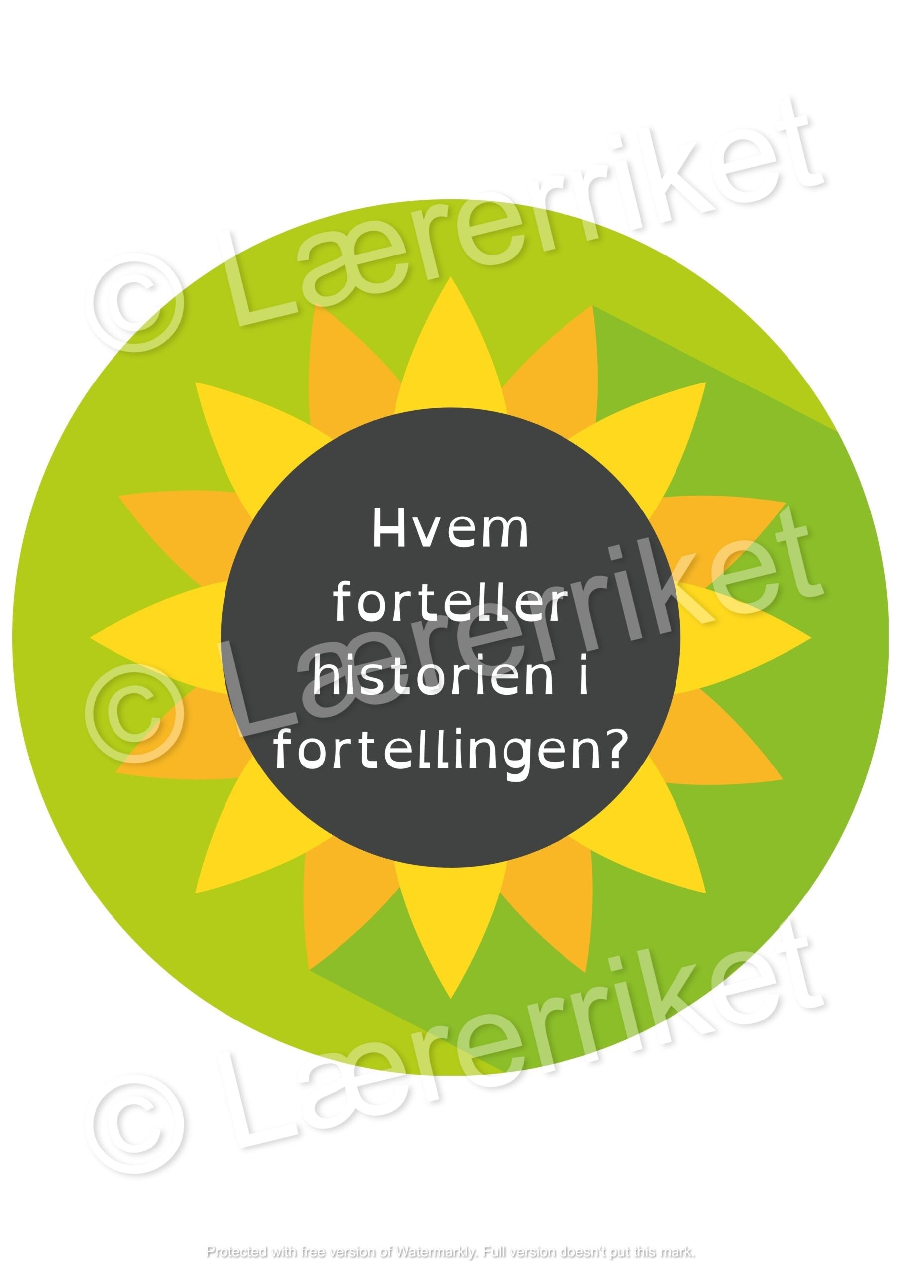 Fortelling - refleksjonskort