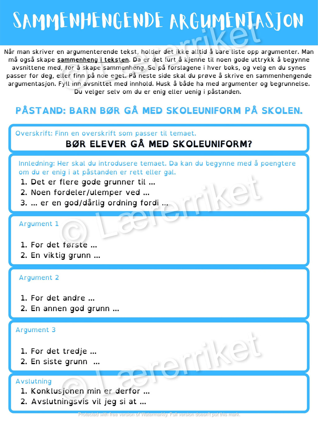 Argumenterende tekst