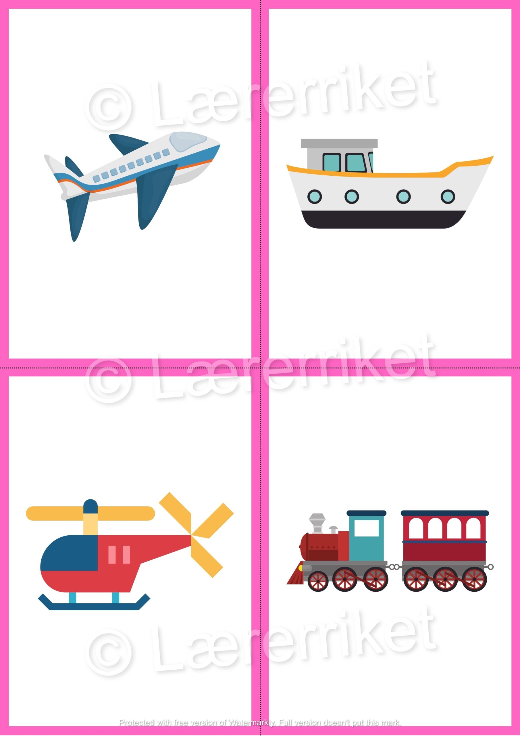 Ordbok engelsk - Transport