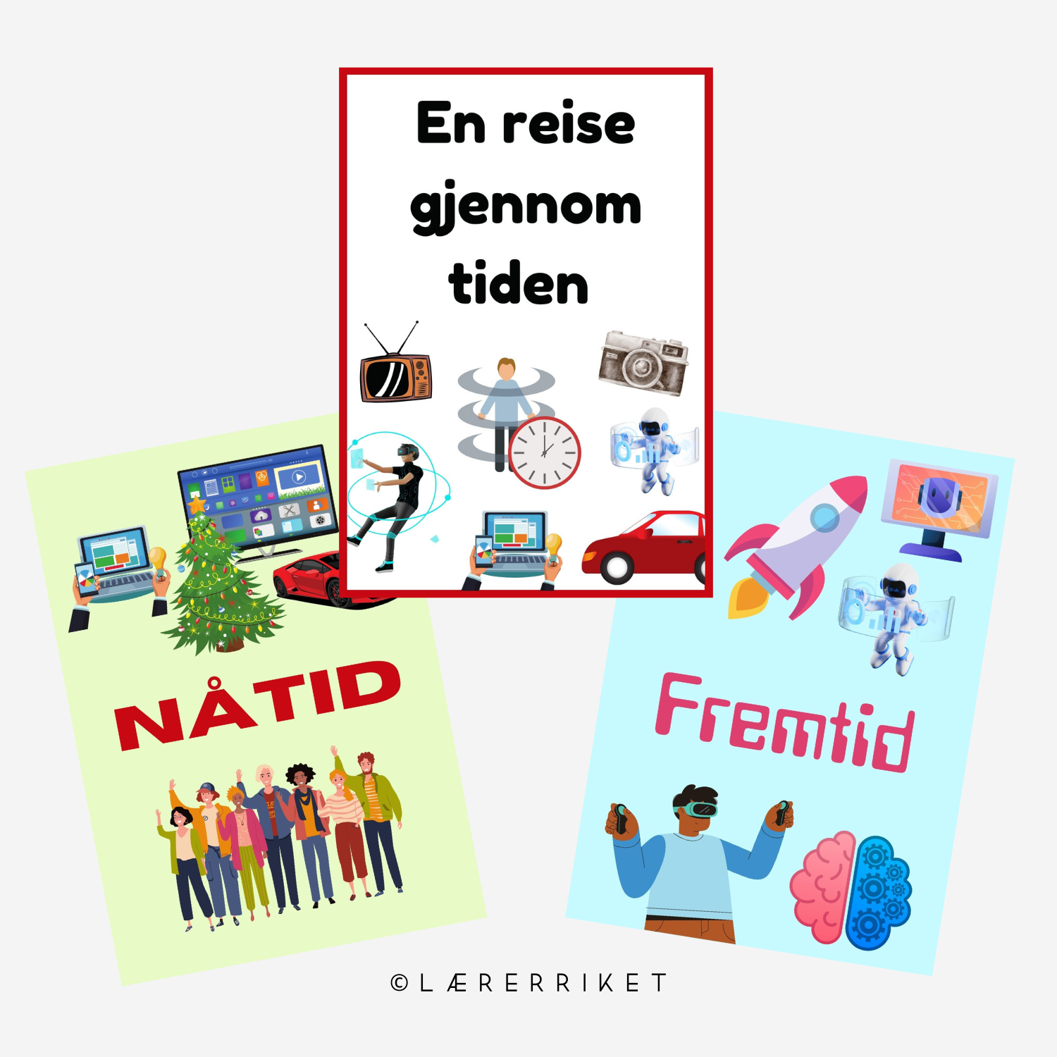 En reise gjennom tiden - forsideark