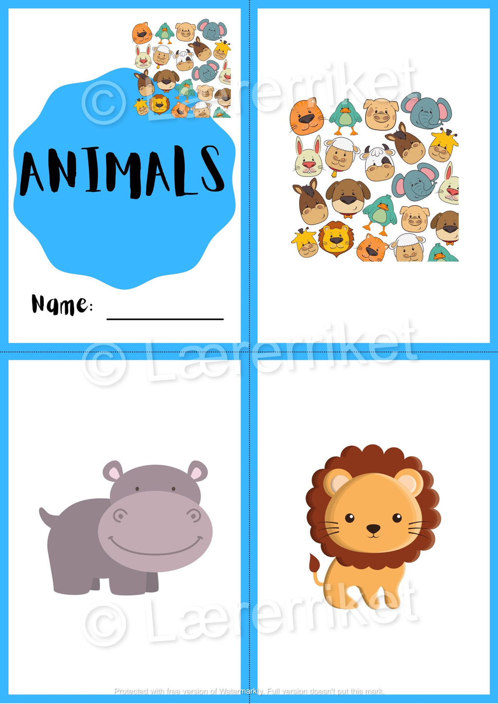 Ordbok engelsk - Animals