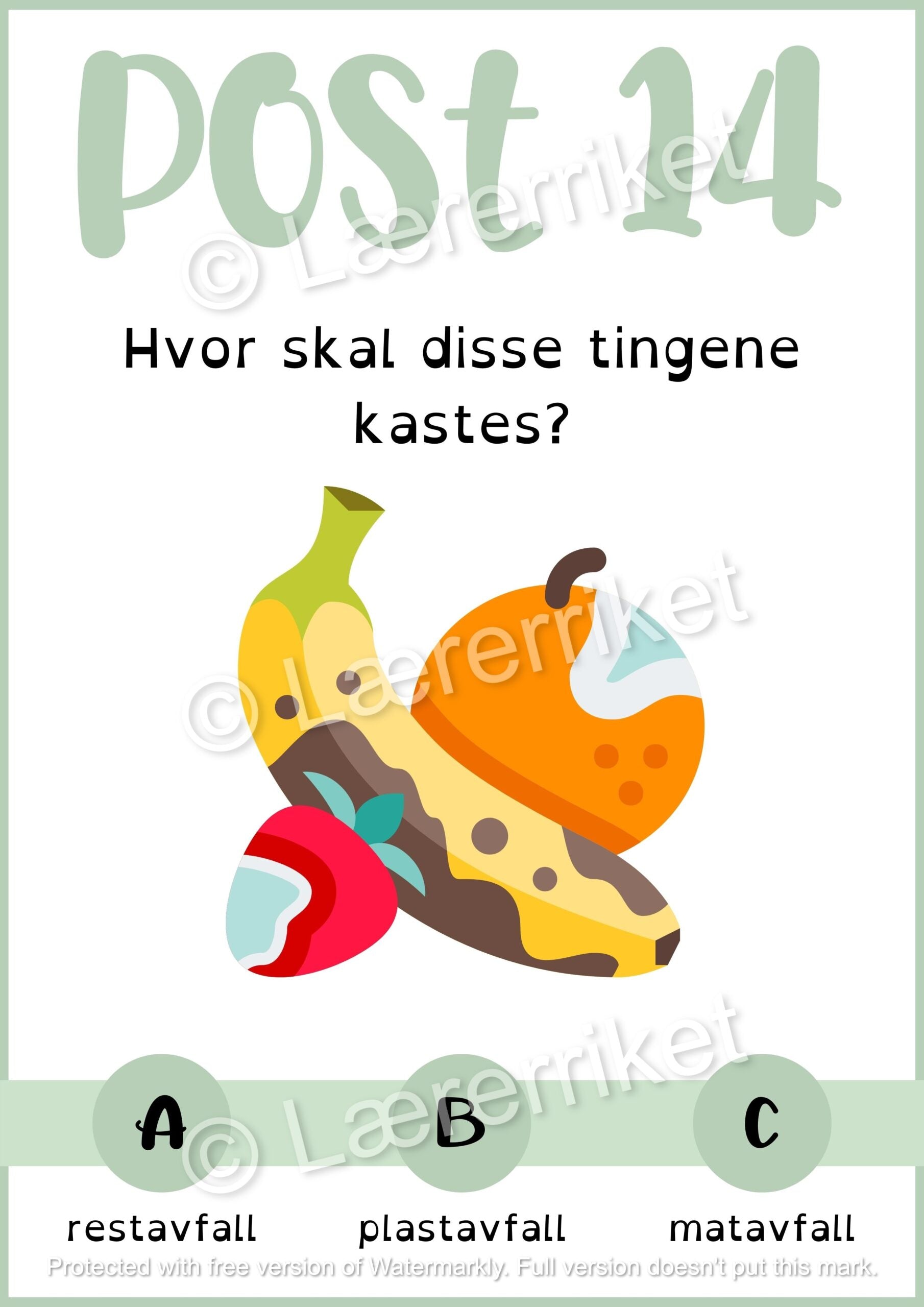 Sommer-rebus 1.-2. trinn