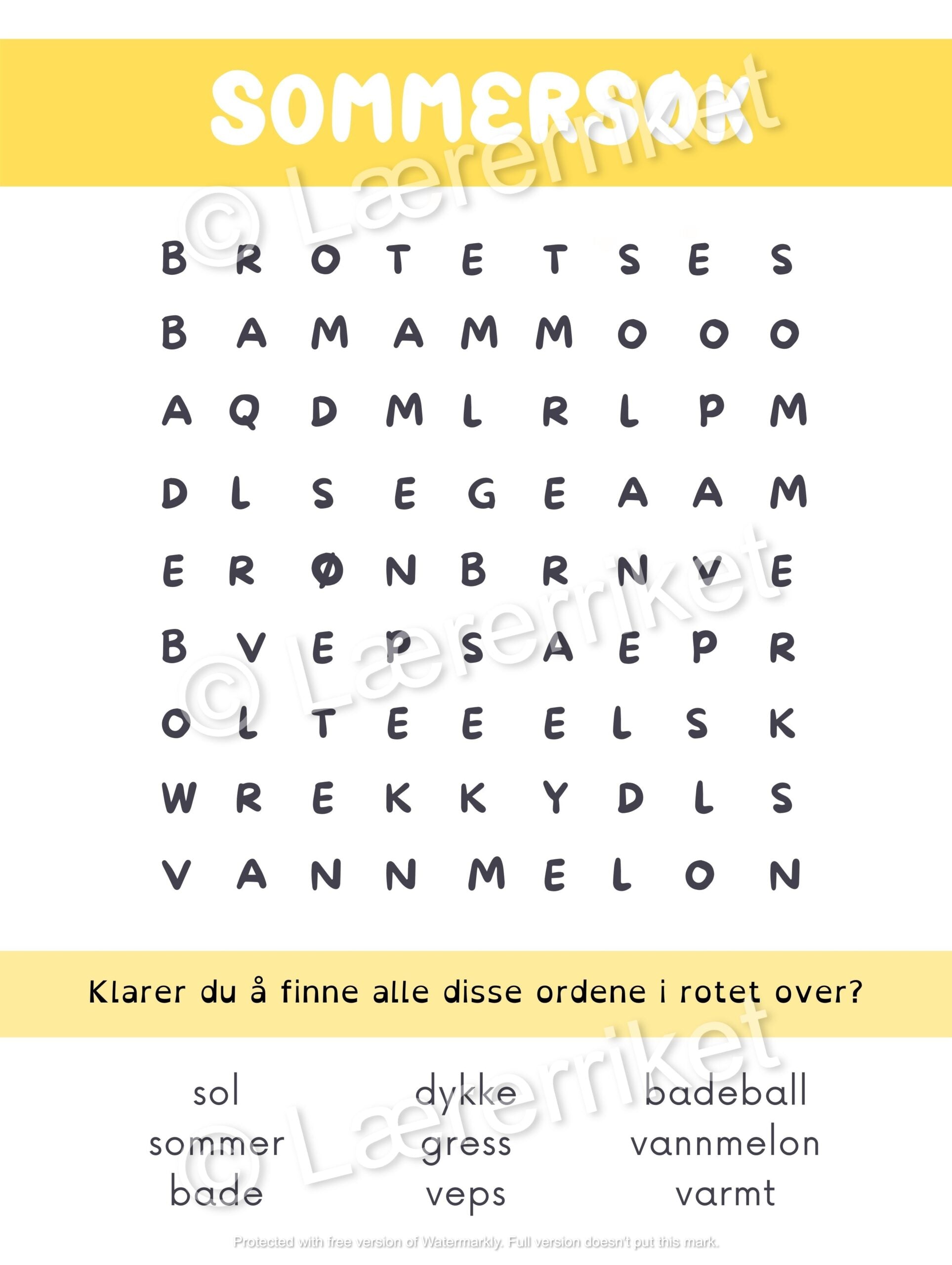 Årstider og været