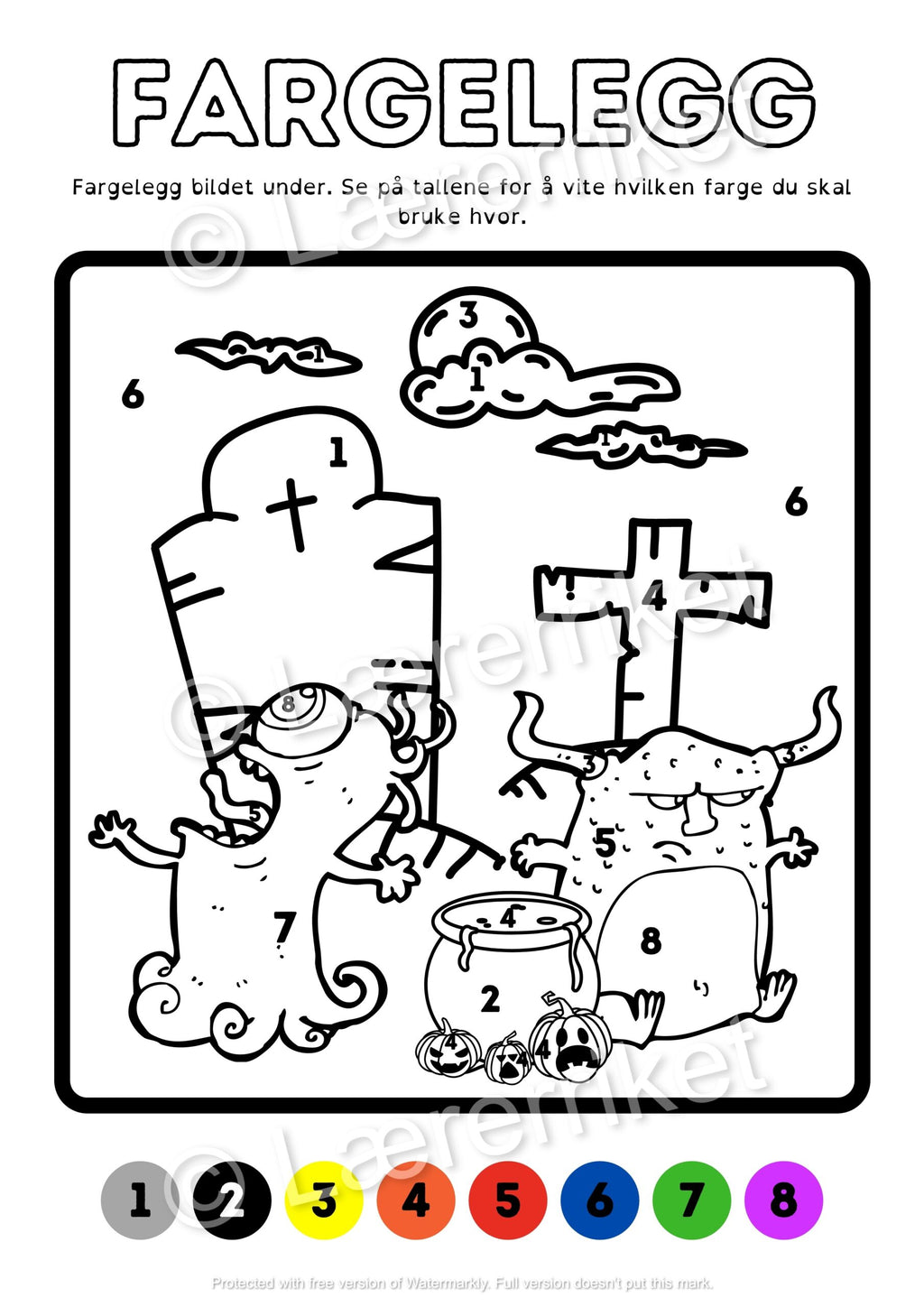 Halloween - oppgavehefte