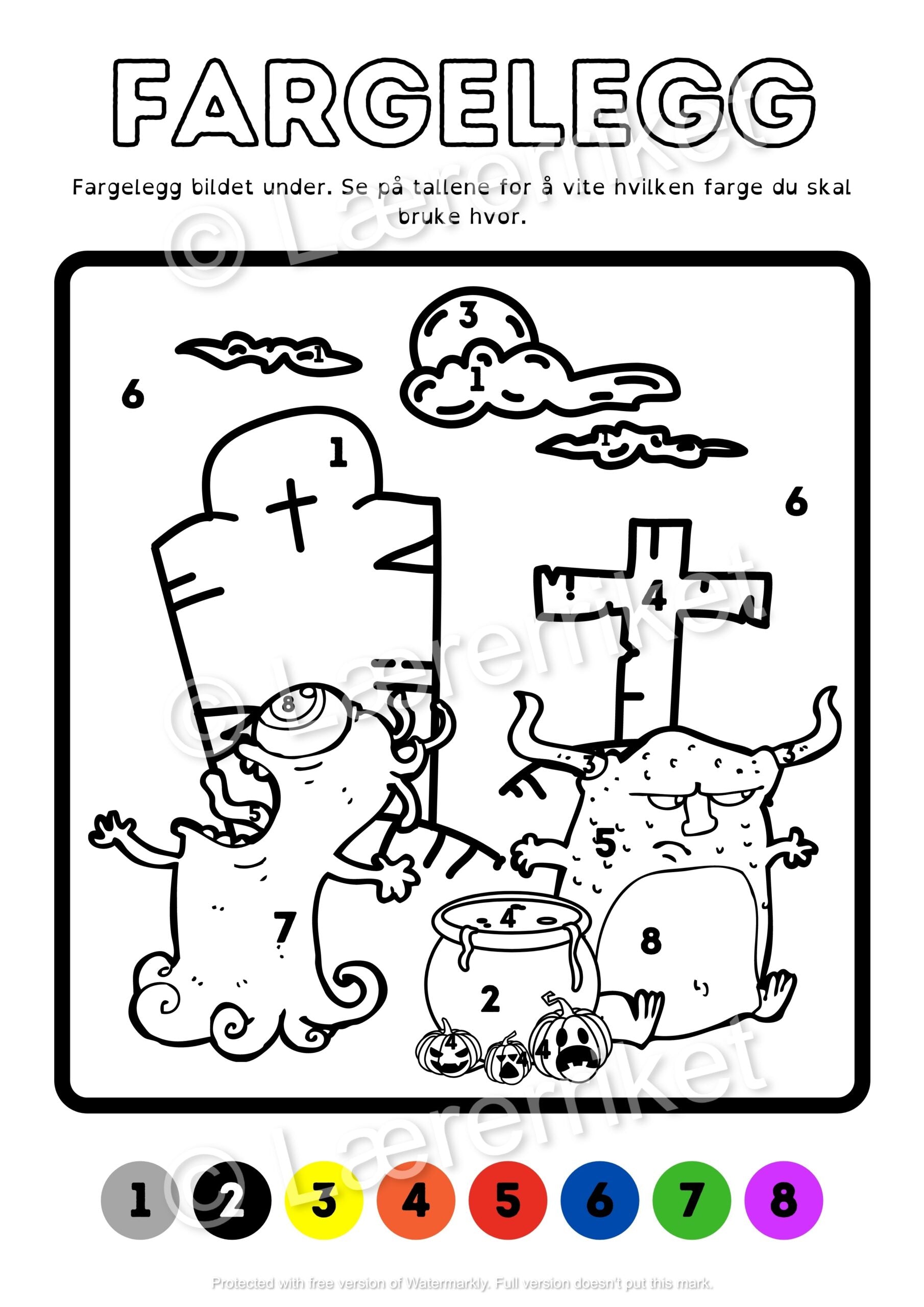 Halloween - oppgavehefte