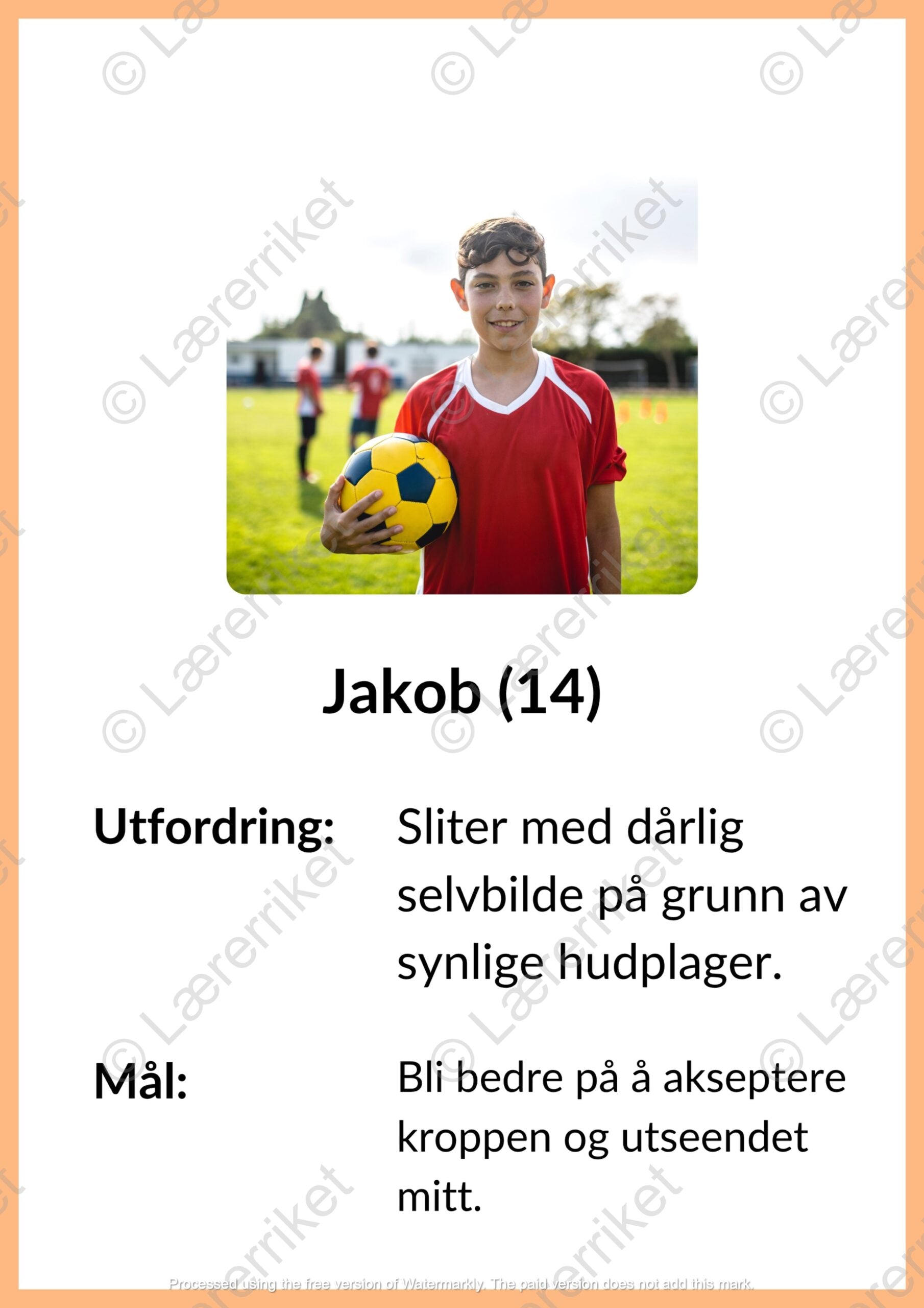 Mental helse plakatoppgave