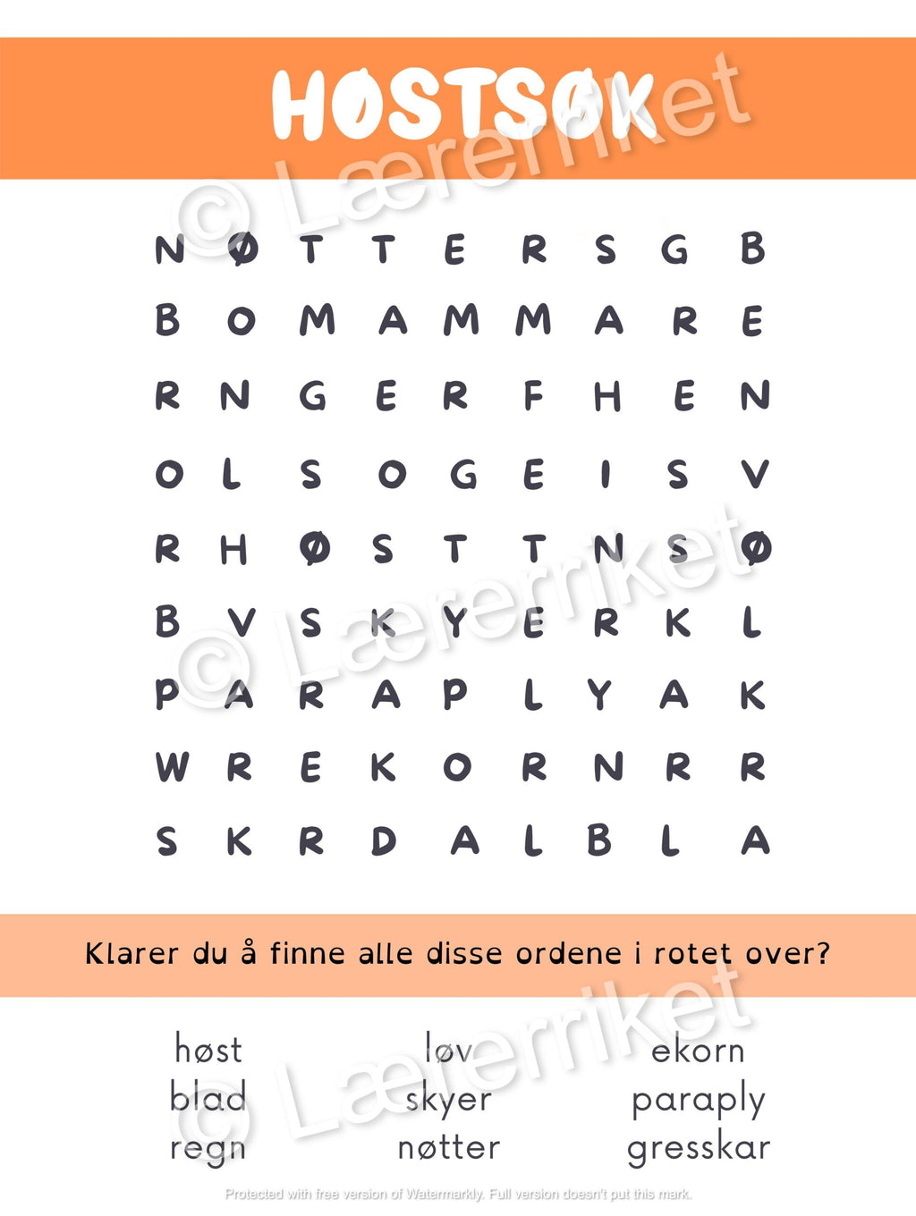 Årstider og været