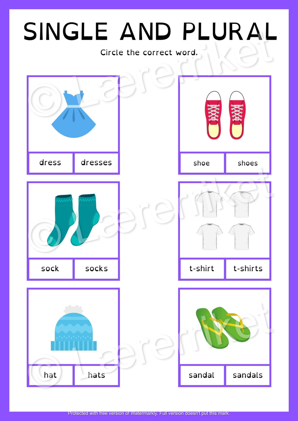 Engelsk oppgavehefte - Clothes