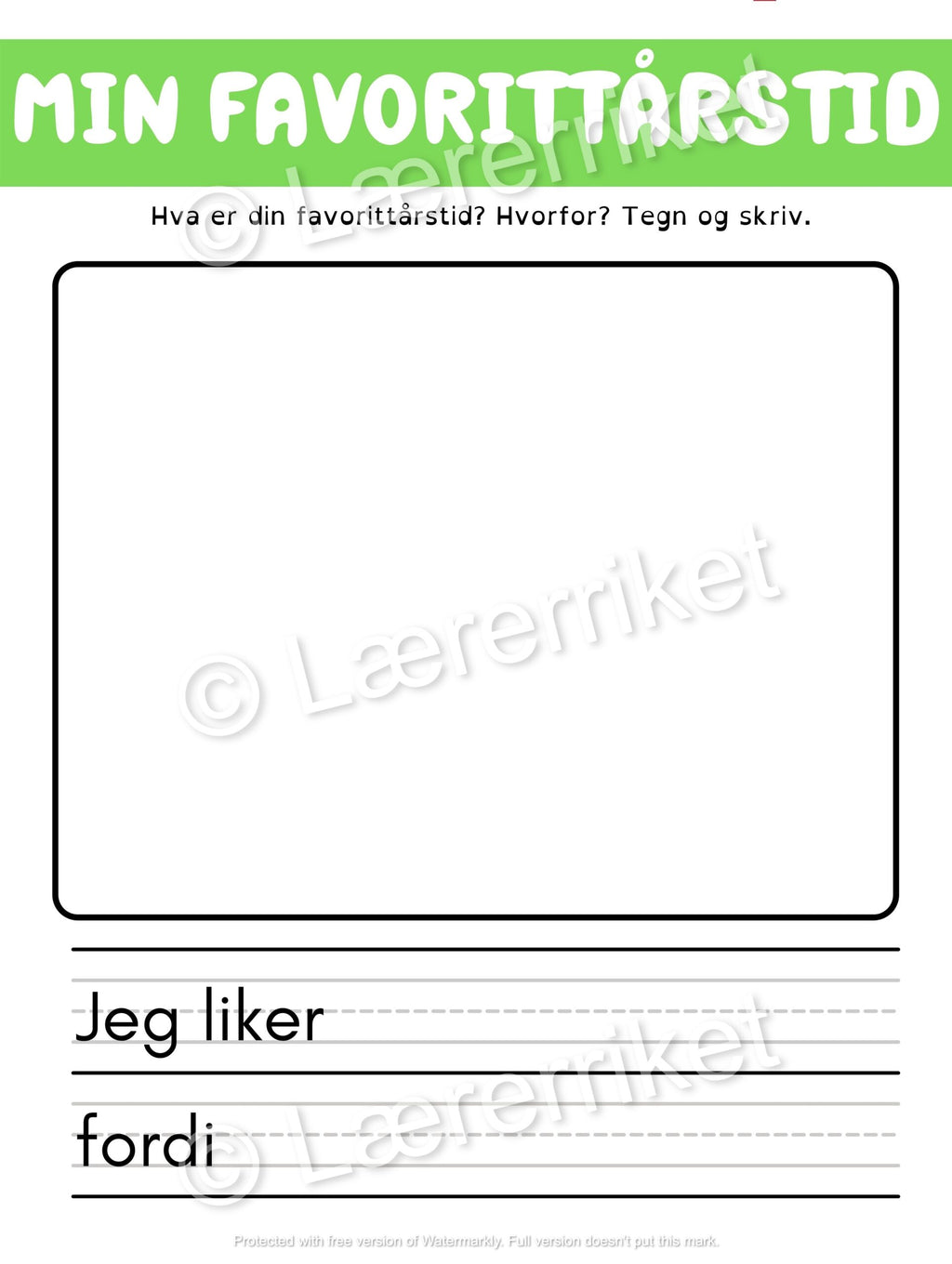 Årstider og været