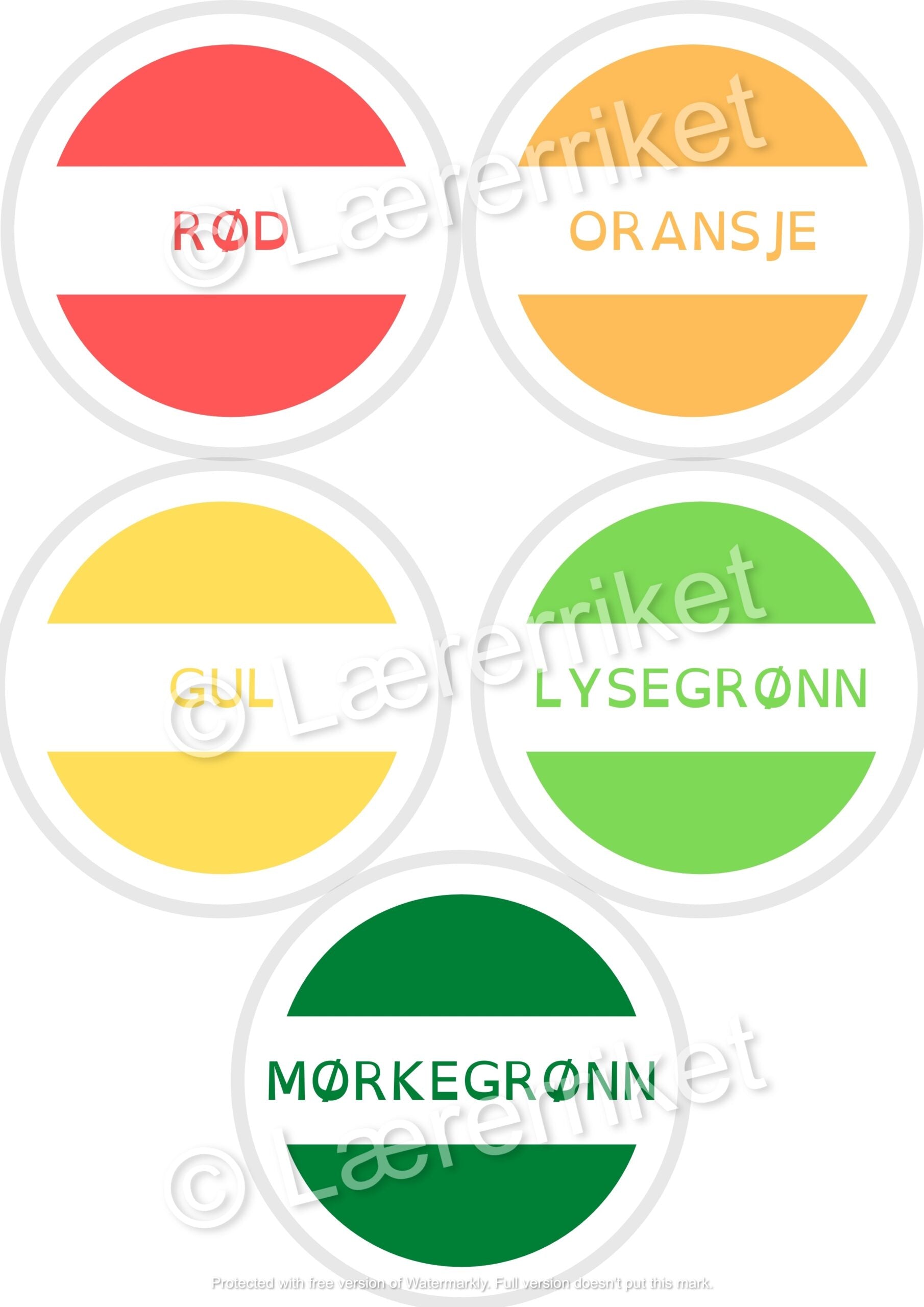 Fargeetiketter
