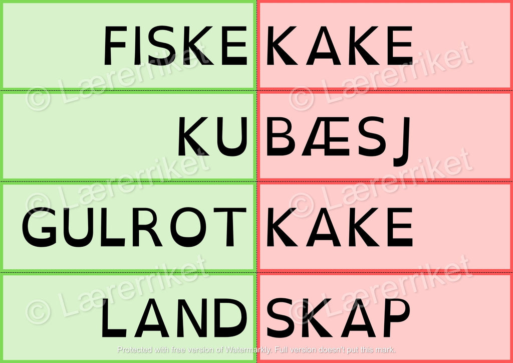 Sammensatte ord