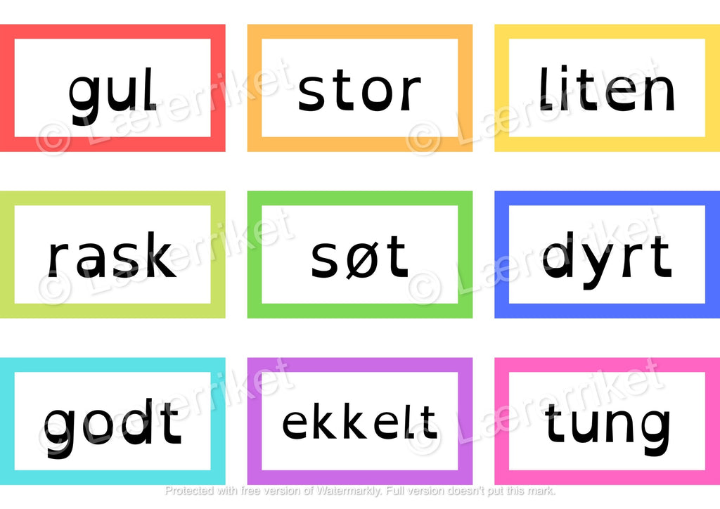 Adjektiv-leting
