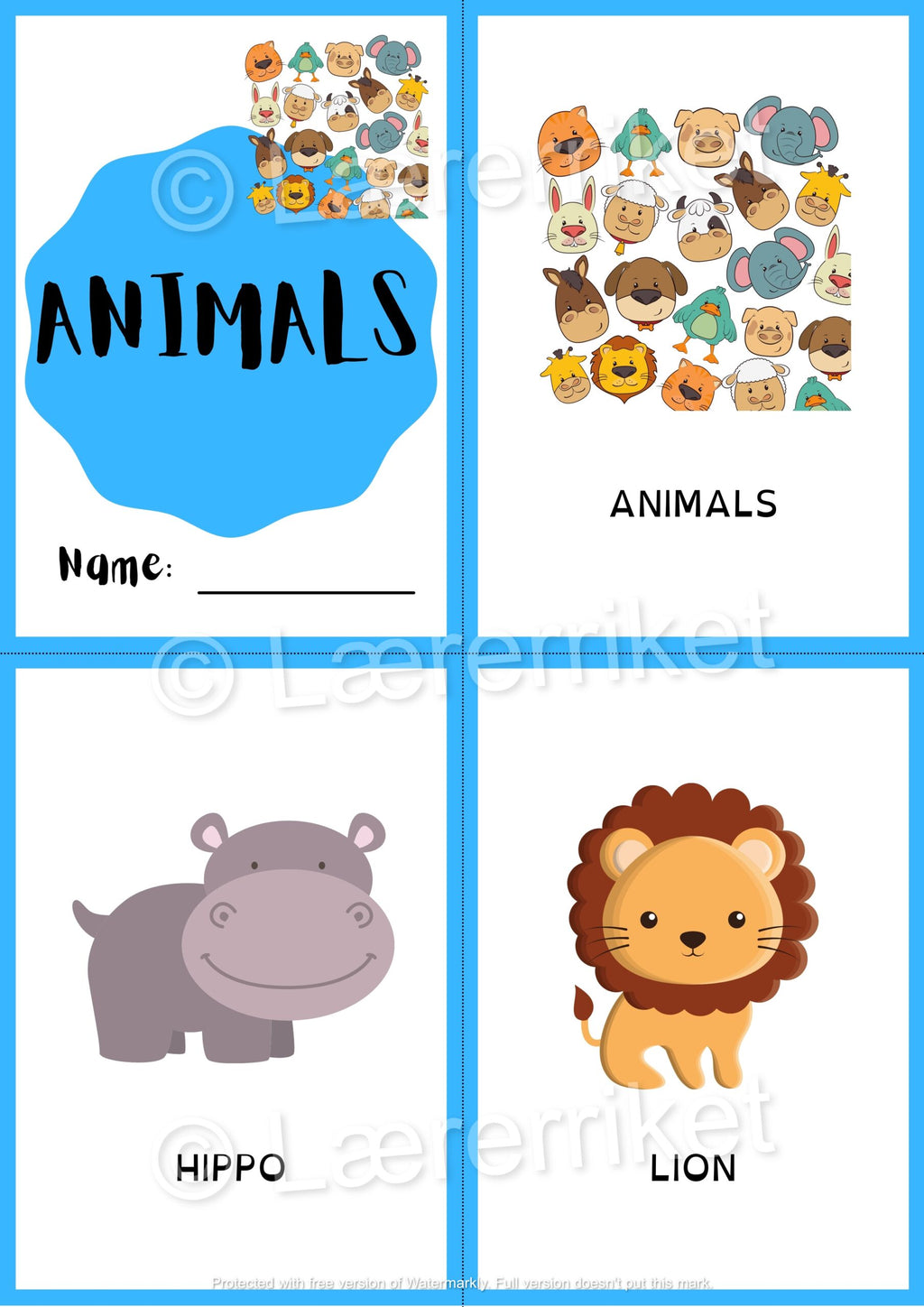 Ordbok engelsk - Animals