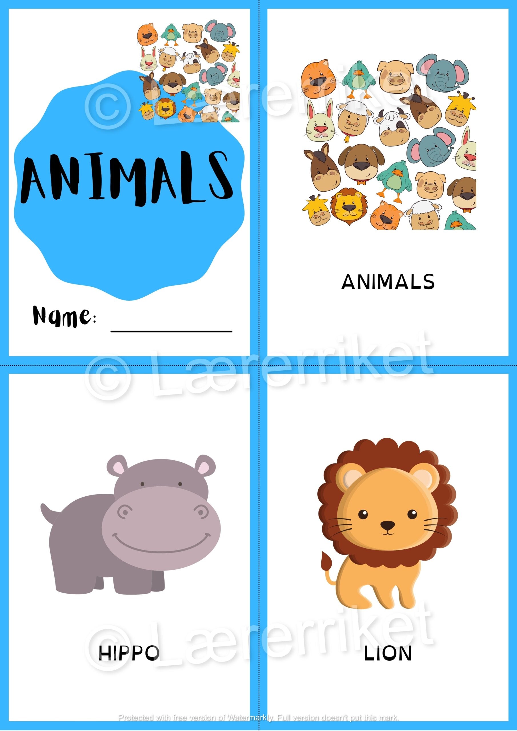 Ordbok engelsk - Animals
