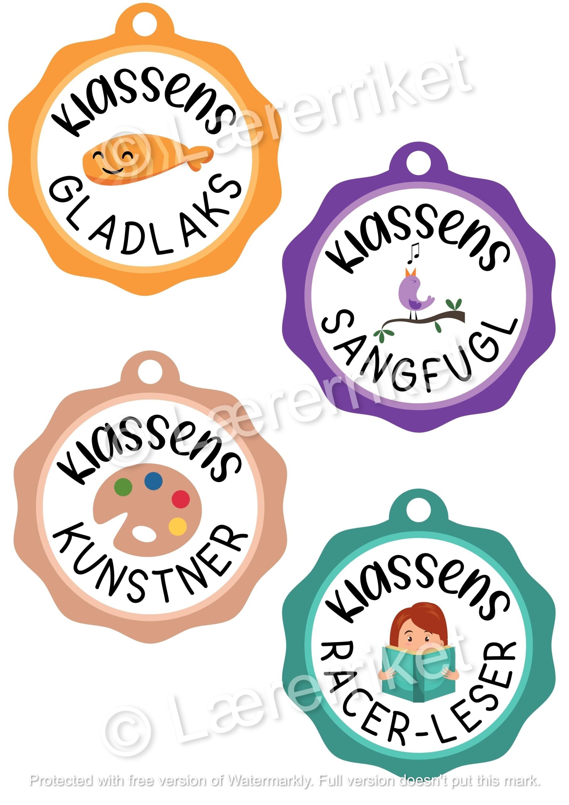Klasse-medaljer
