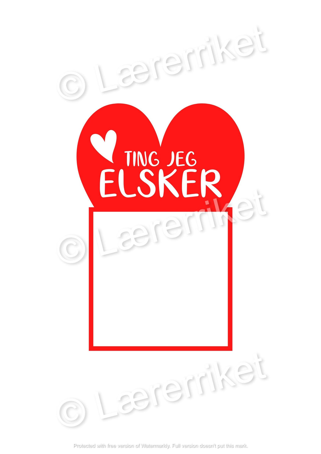 Ting jeg elsker