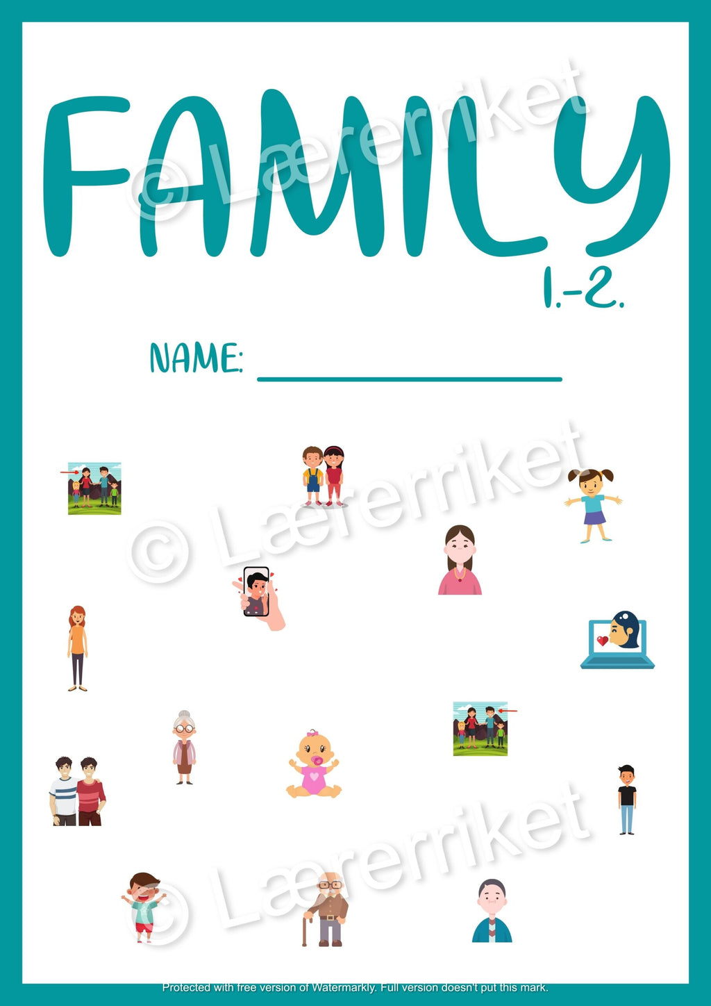 Engelsk oppgavehefte - Family