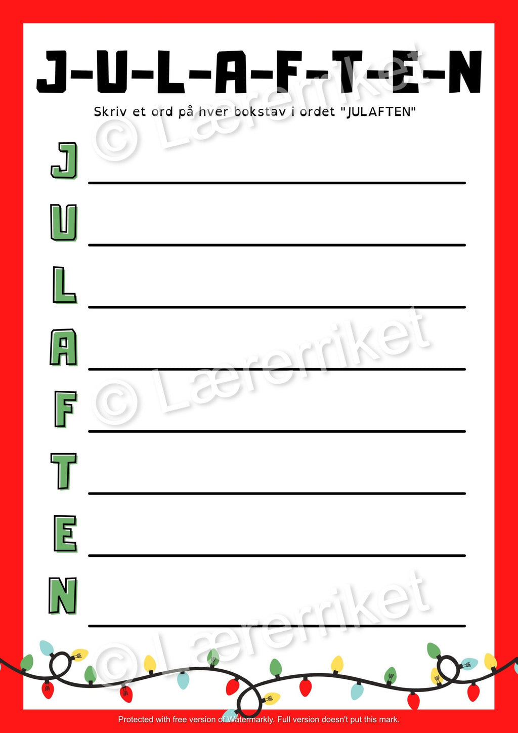 Stort julehefte for 1.-.7. trinn