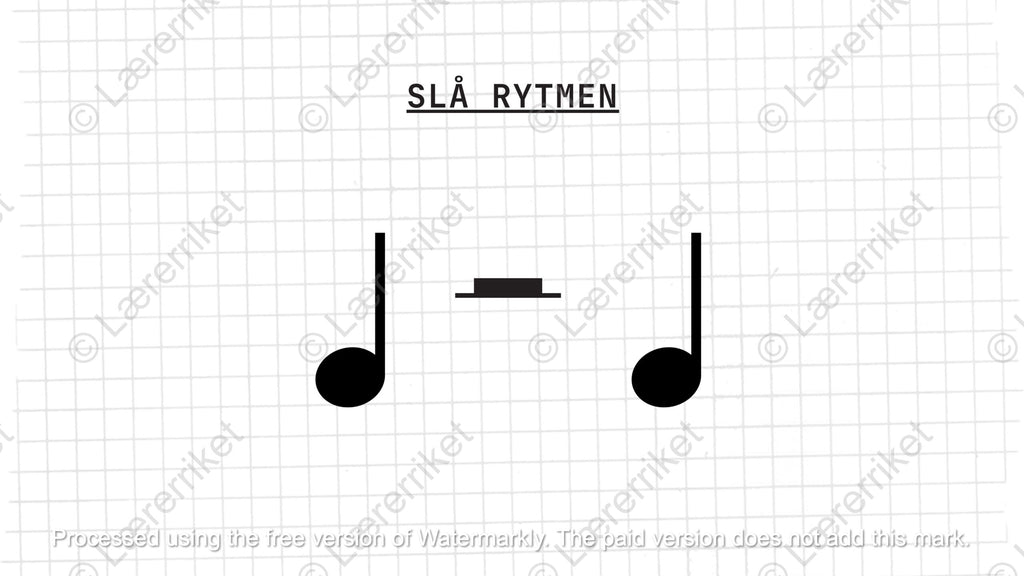 Noter og rytme