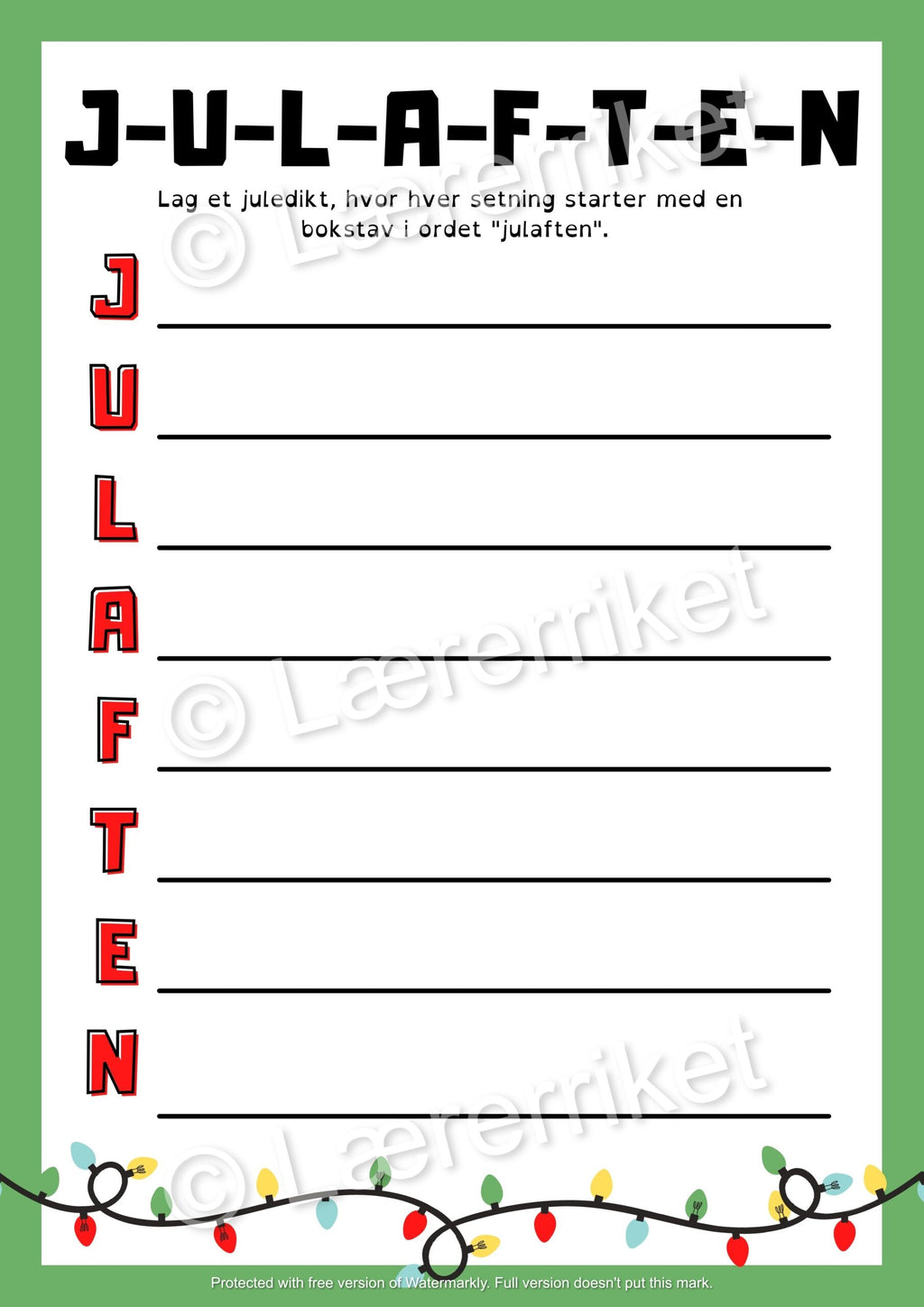 Stort julehefte for 1.-.7. trinn