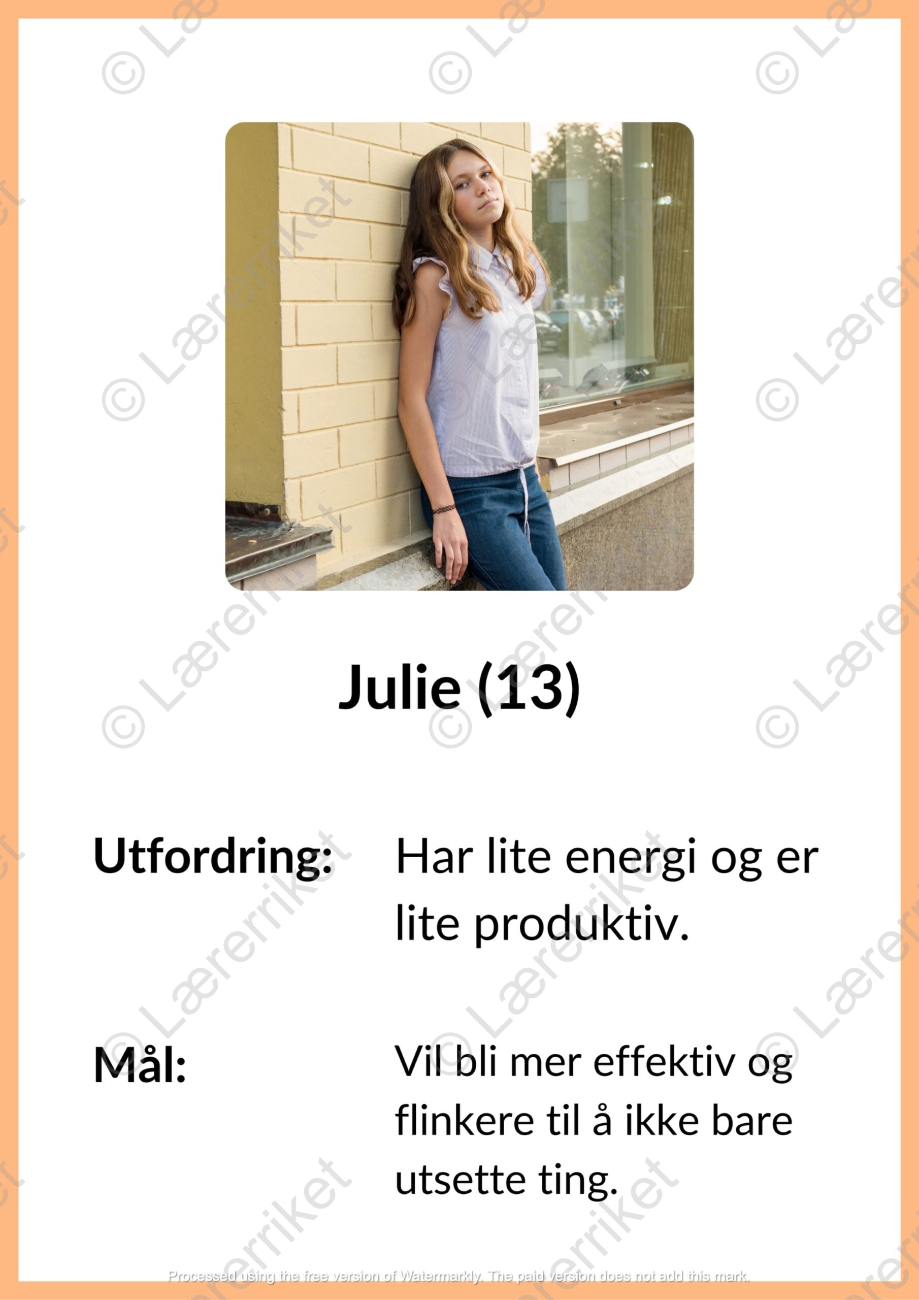 Mental helse plakatoppgave
