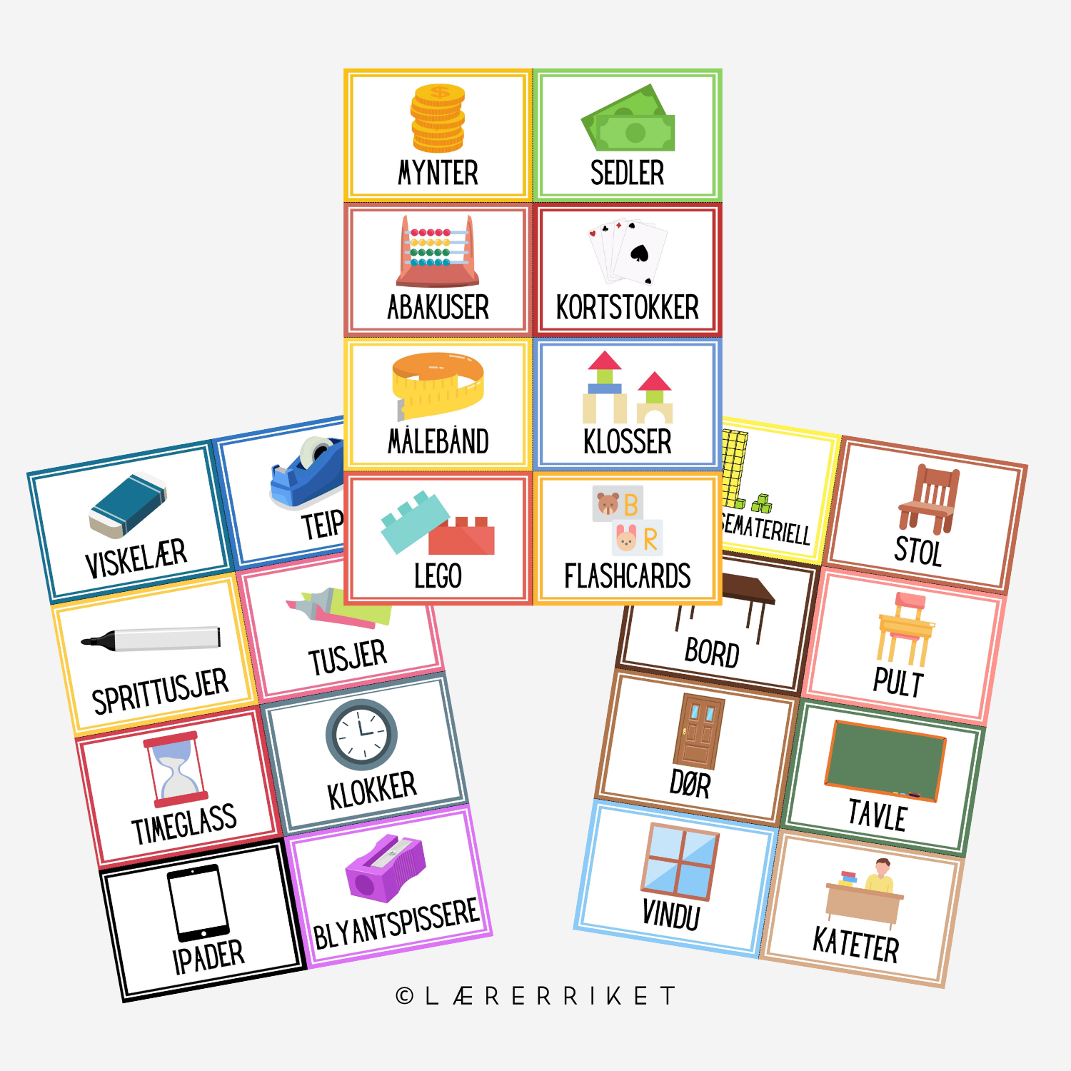 Klasseromsetiketter