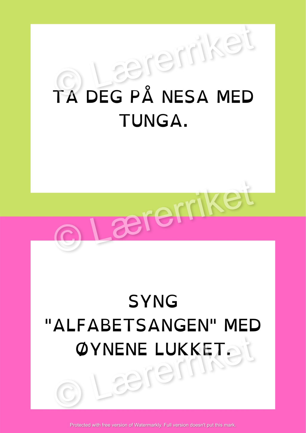 Nødt eller sang