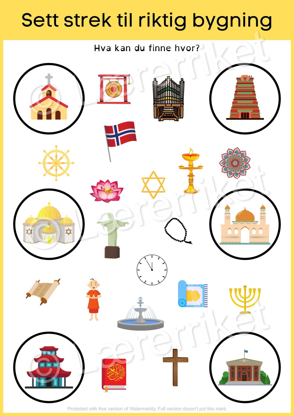Religion - Hellige bygg