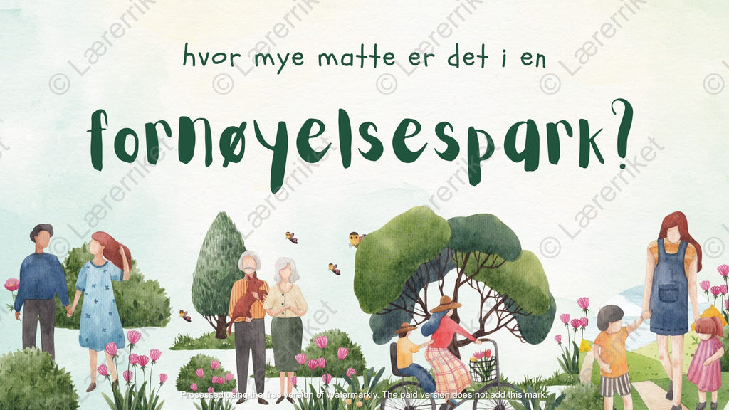 Hvor mye matematikk er det i verden?