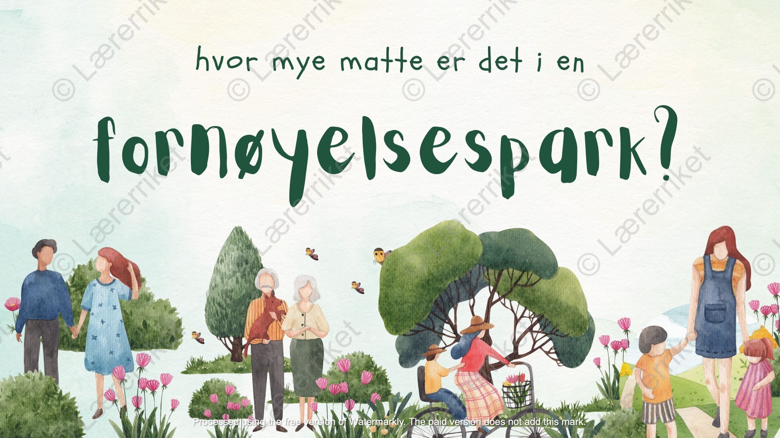 Hvor mye matematikk er det i verden?