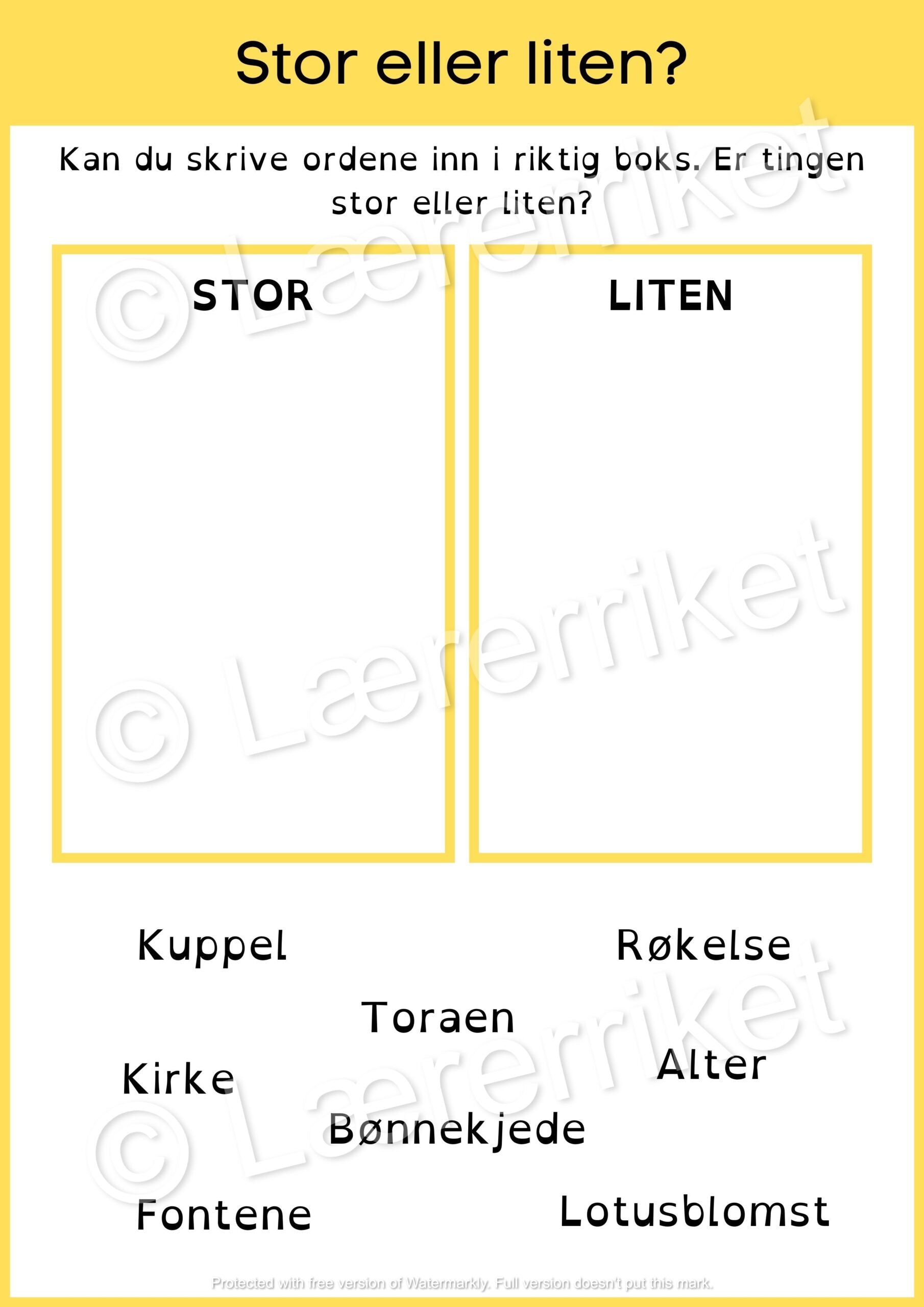 Religion - Hellige bygg