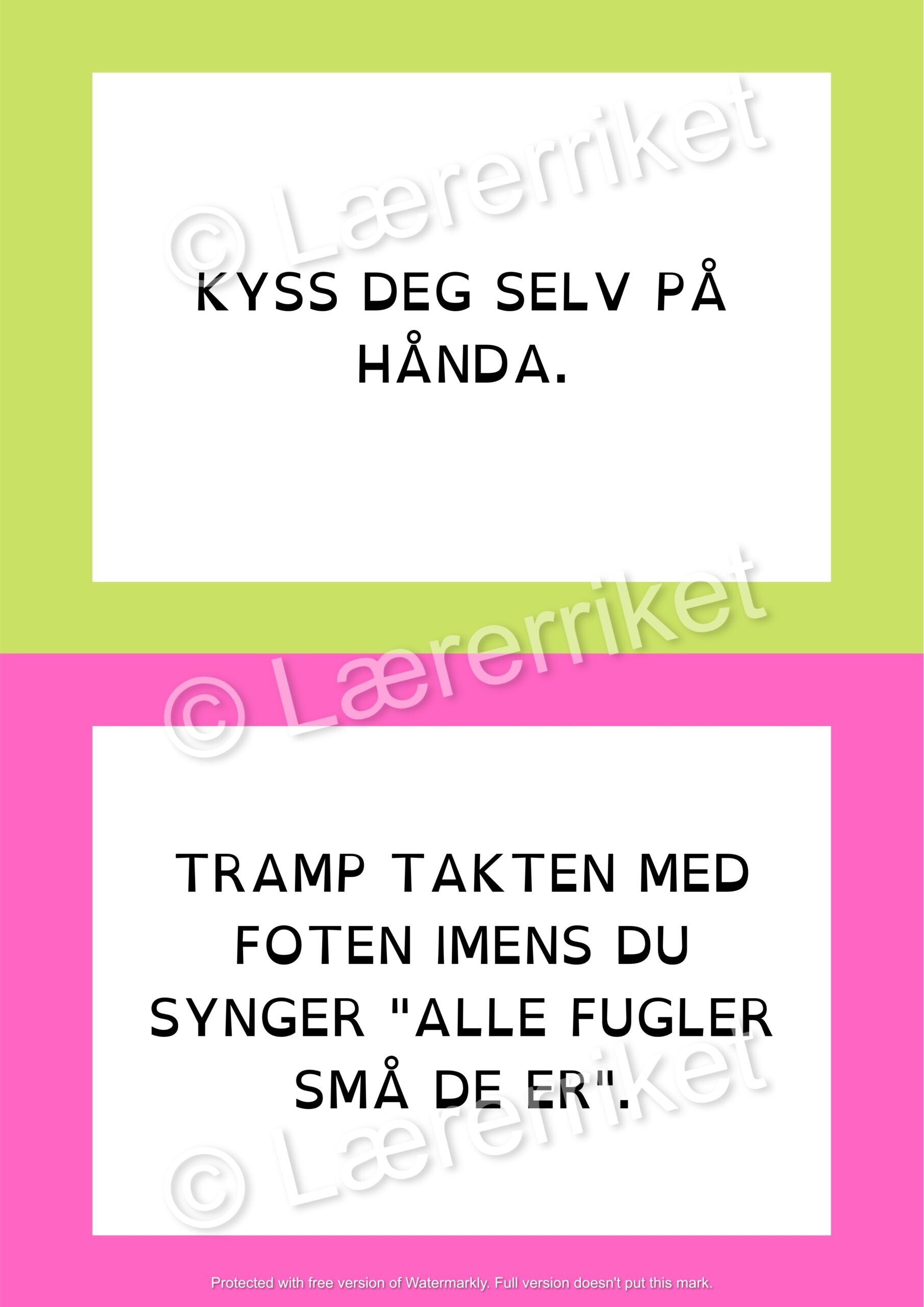Nødt eller sang