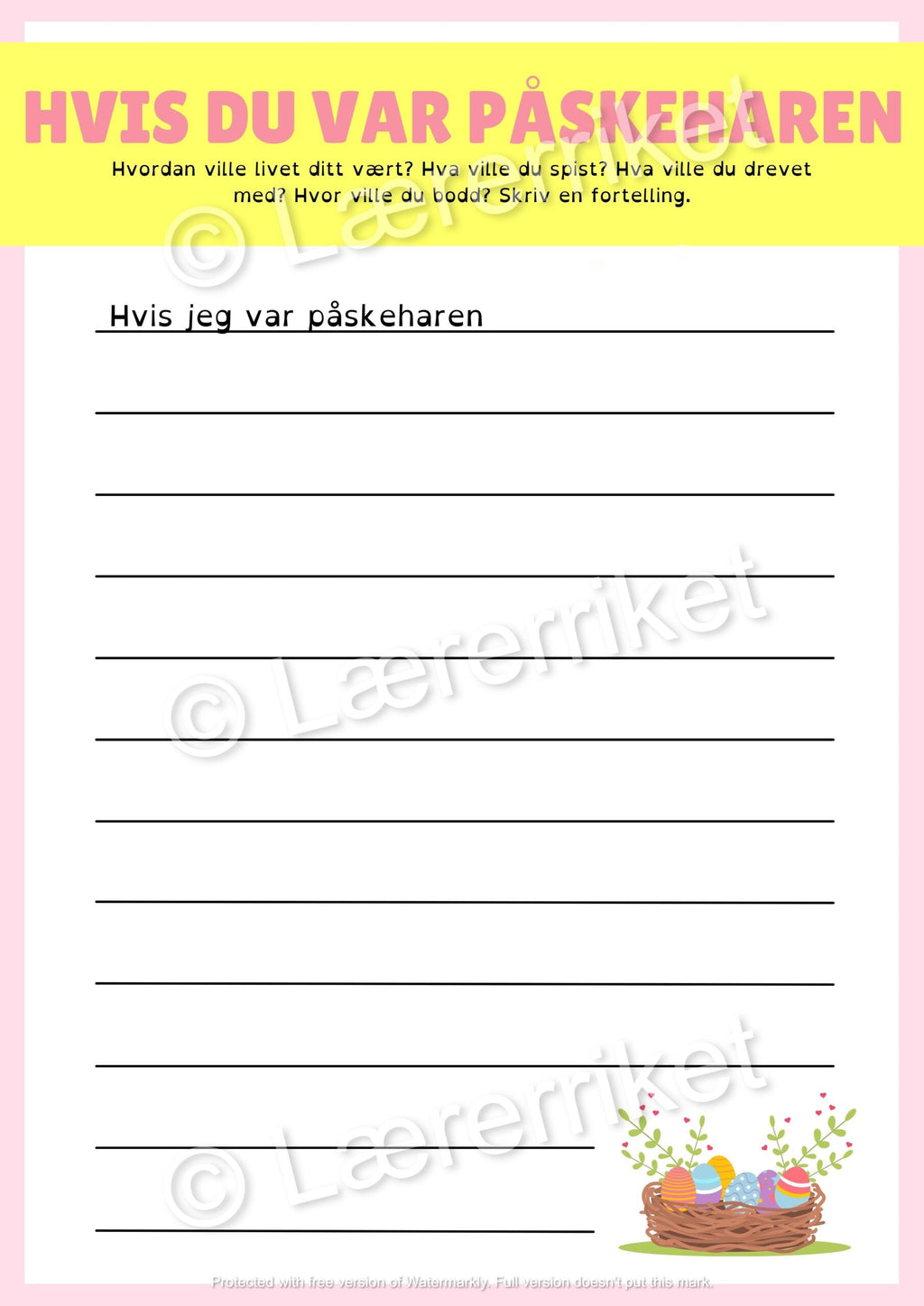 Stort påskehefte