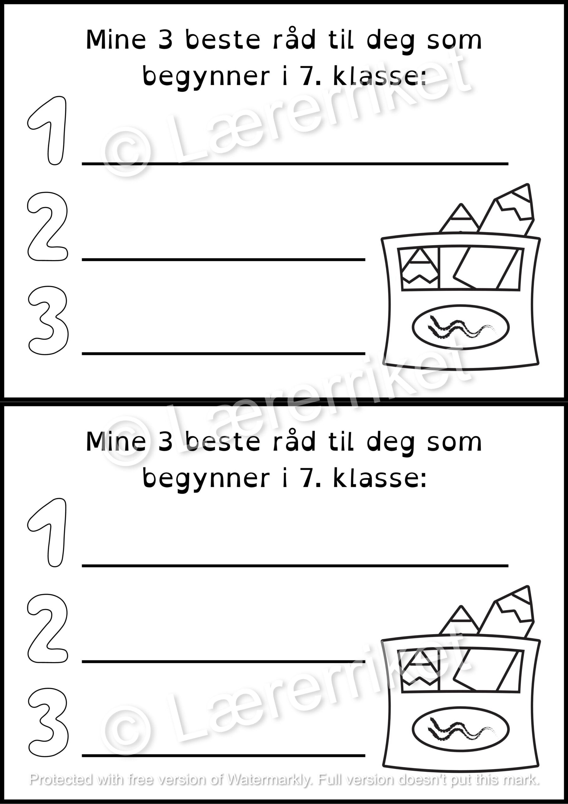 Minibok - til neste års elever
