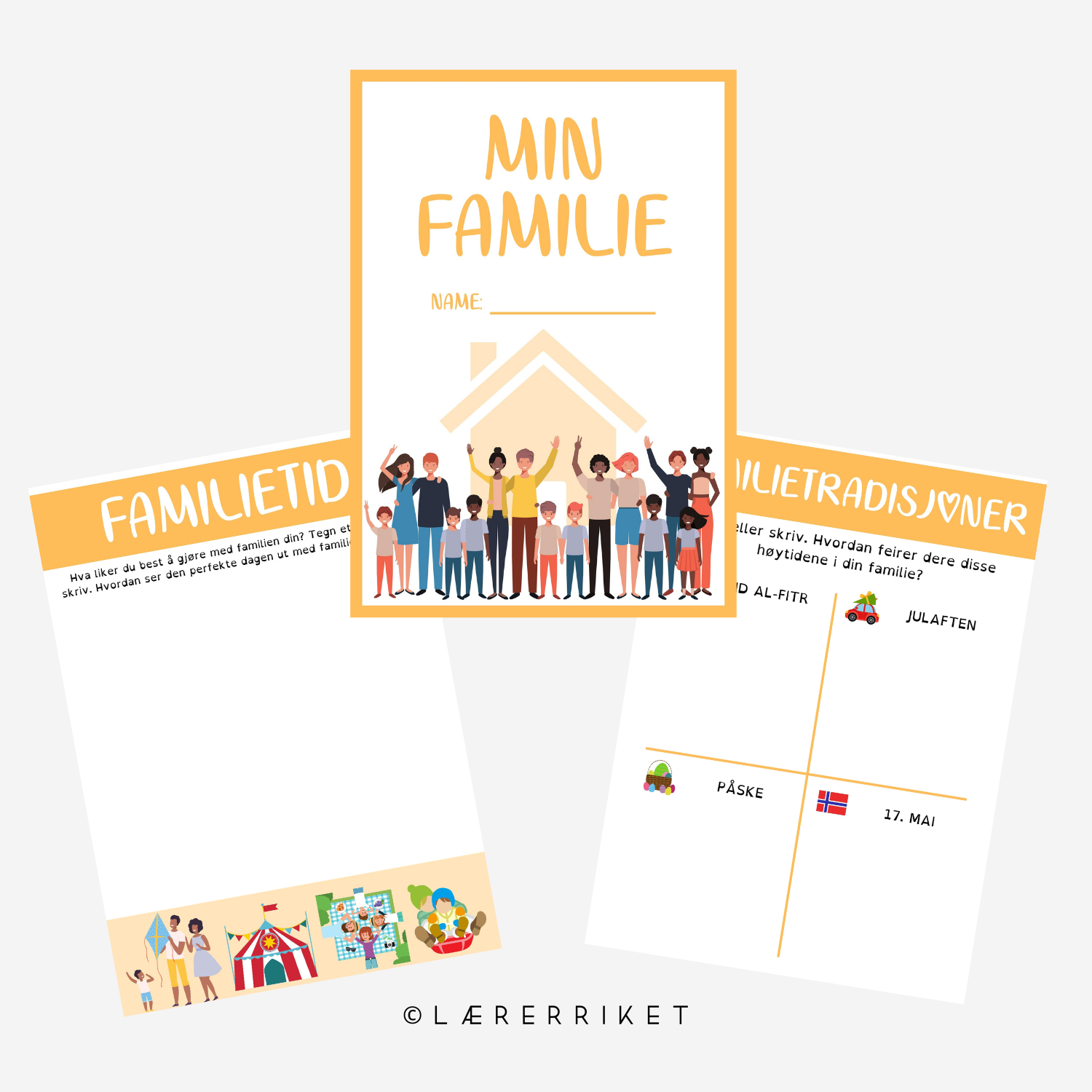 Familie - oppgavehefte