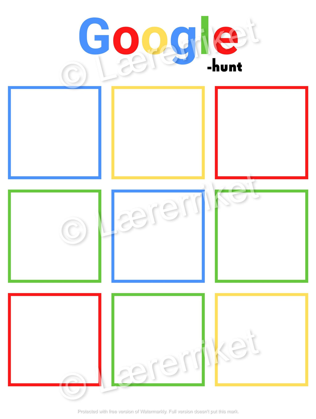 Google hunt