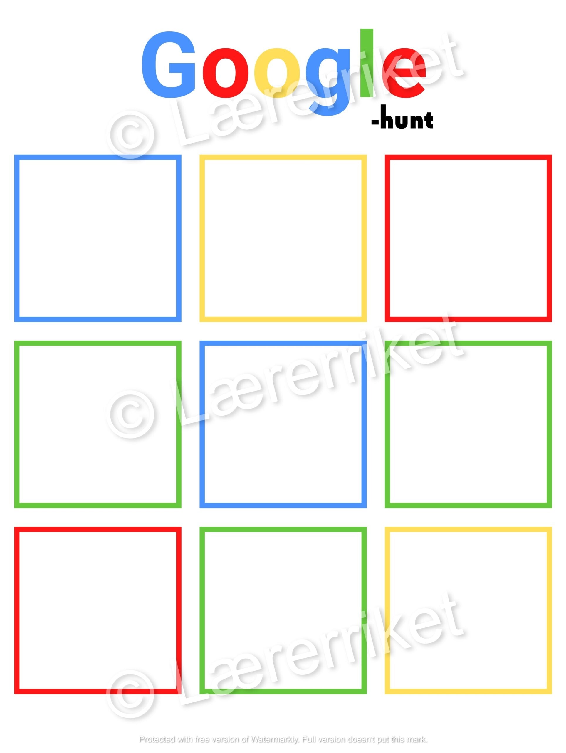 Google hunt