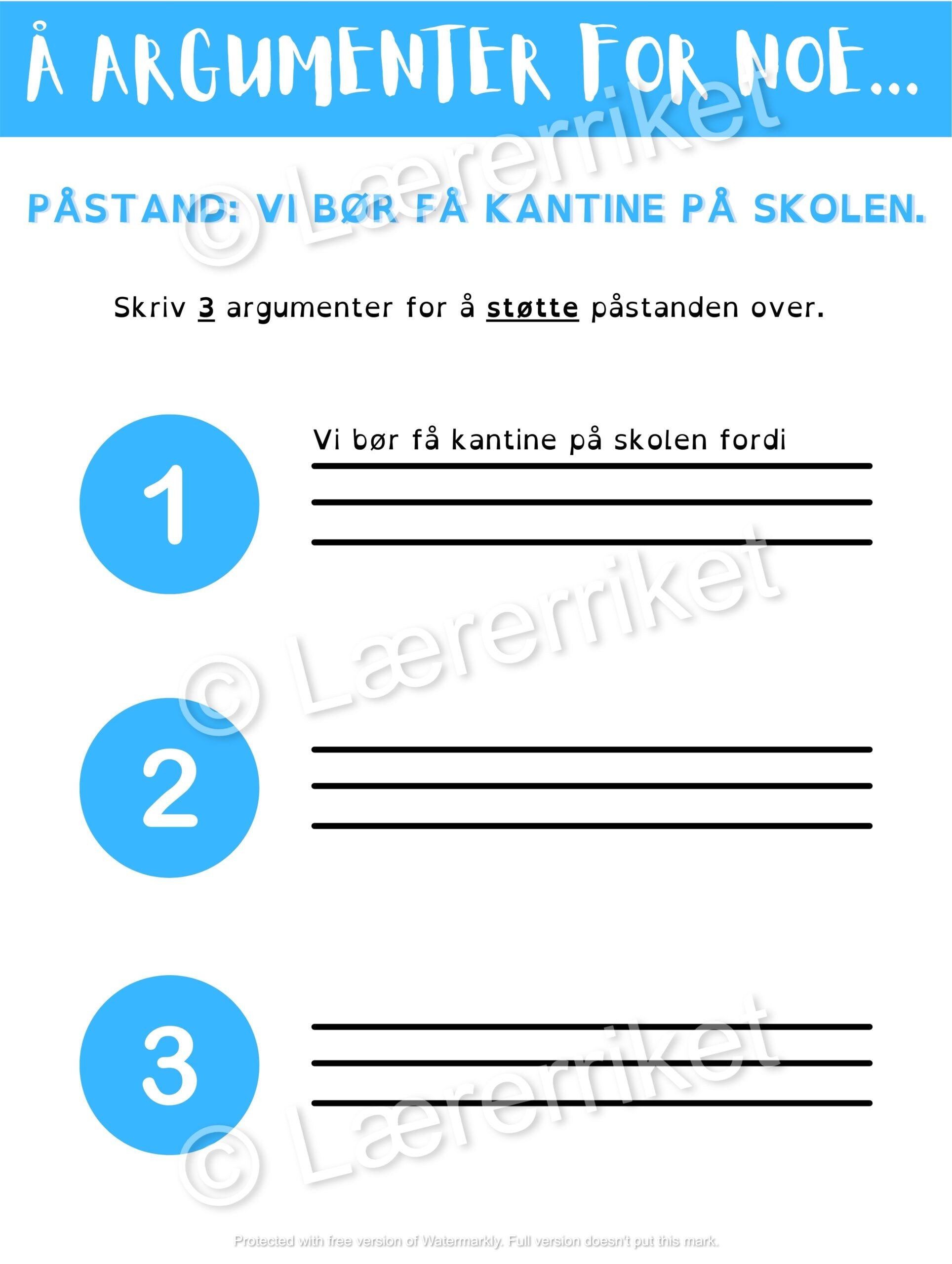 Argumenterende tekst
