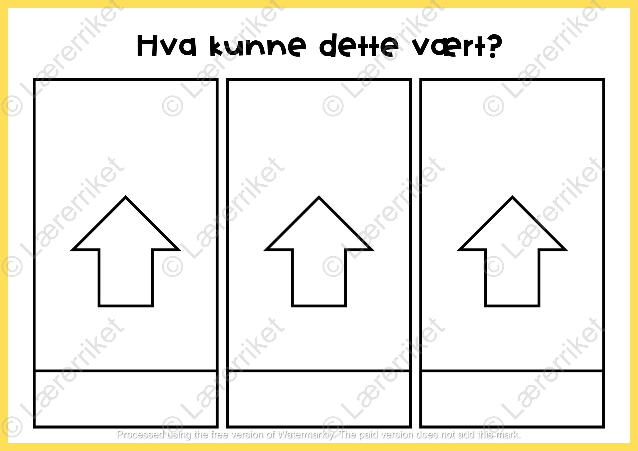 Hva kunne dette vært?