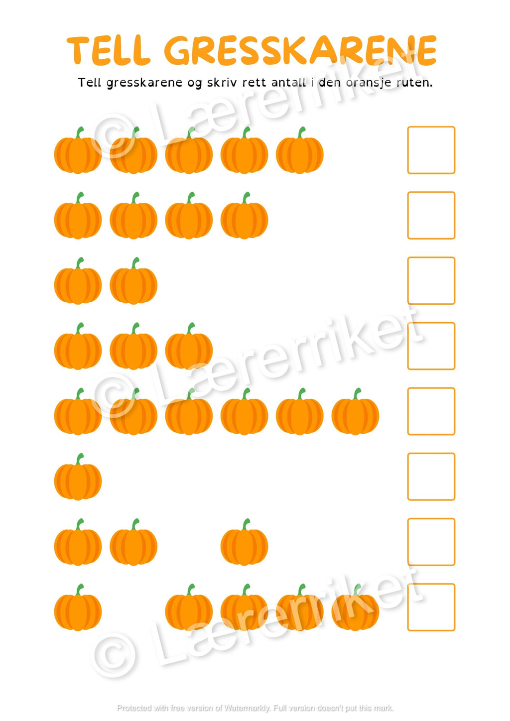 Halloween - oppgavehefte