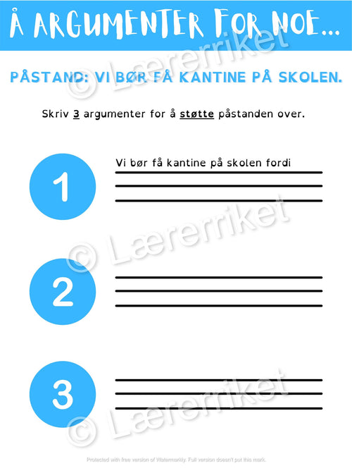 Argumenterende tekst