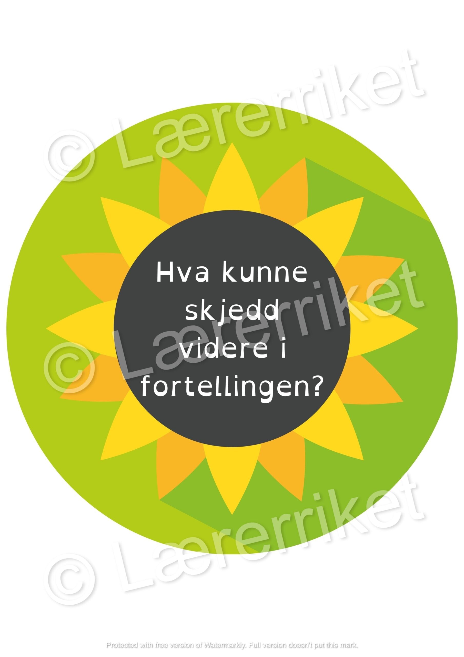 Fortelling - refleksjonskort